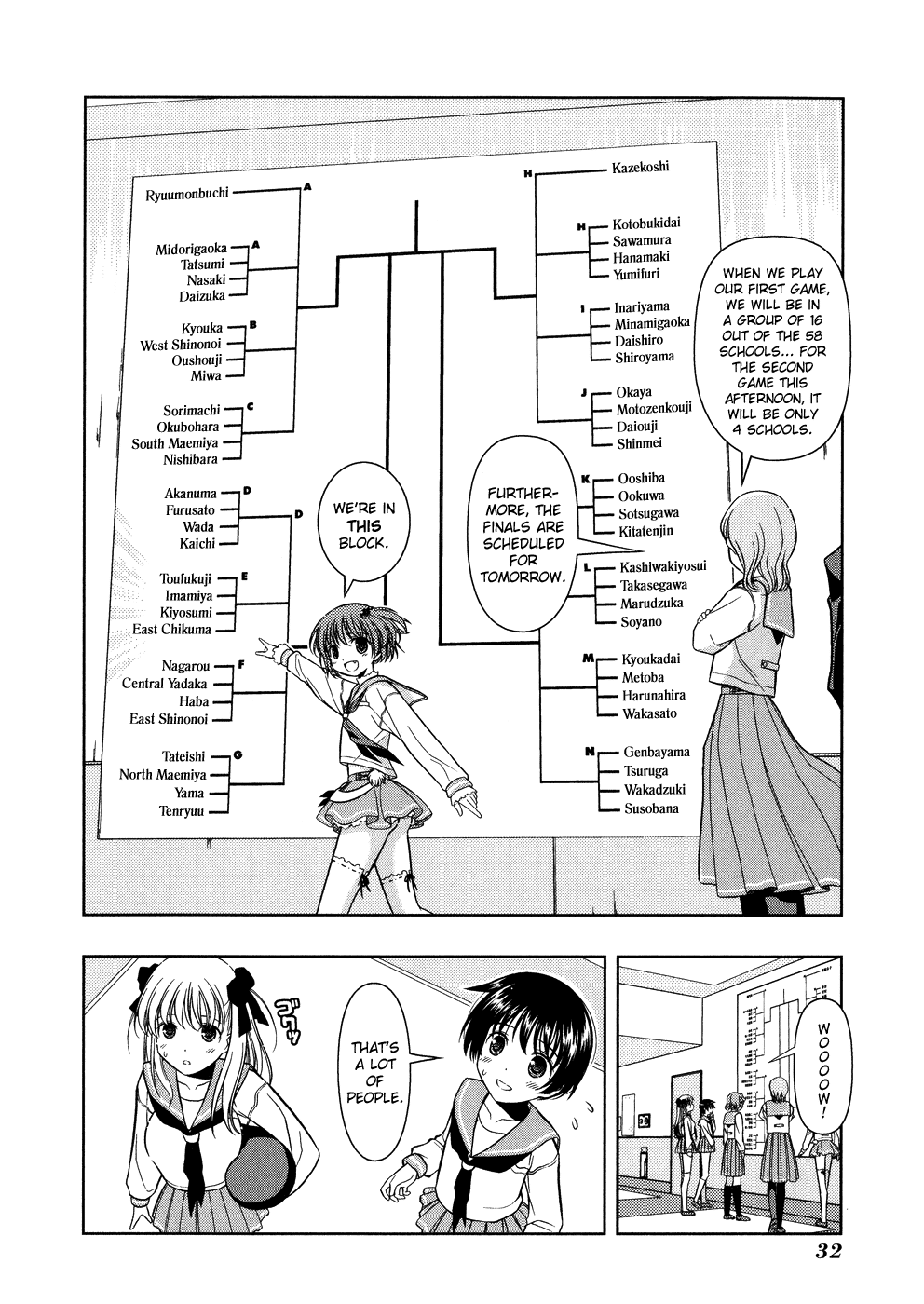 Saki Chapter 8 page 4 - Chapter 8: First Battle