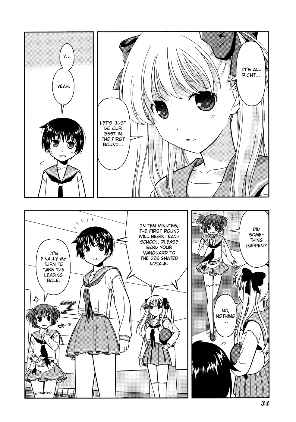Saki Chapter 8 page 6 - Chapter 8: First Battle