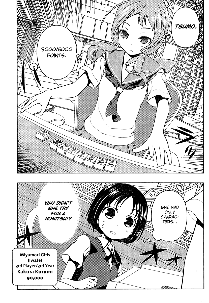 Saki Chapter 80 page 15 - Chapter 80: Result