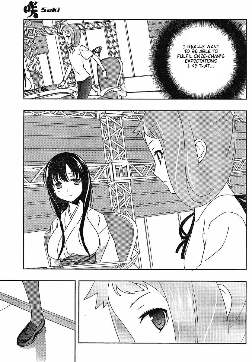 Saki Chapter 90 page 5 - Chapter 90: Rinshan
