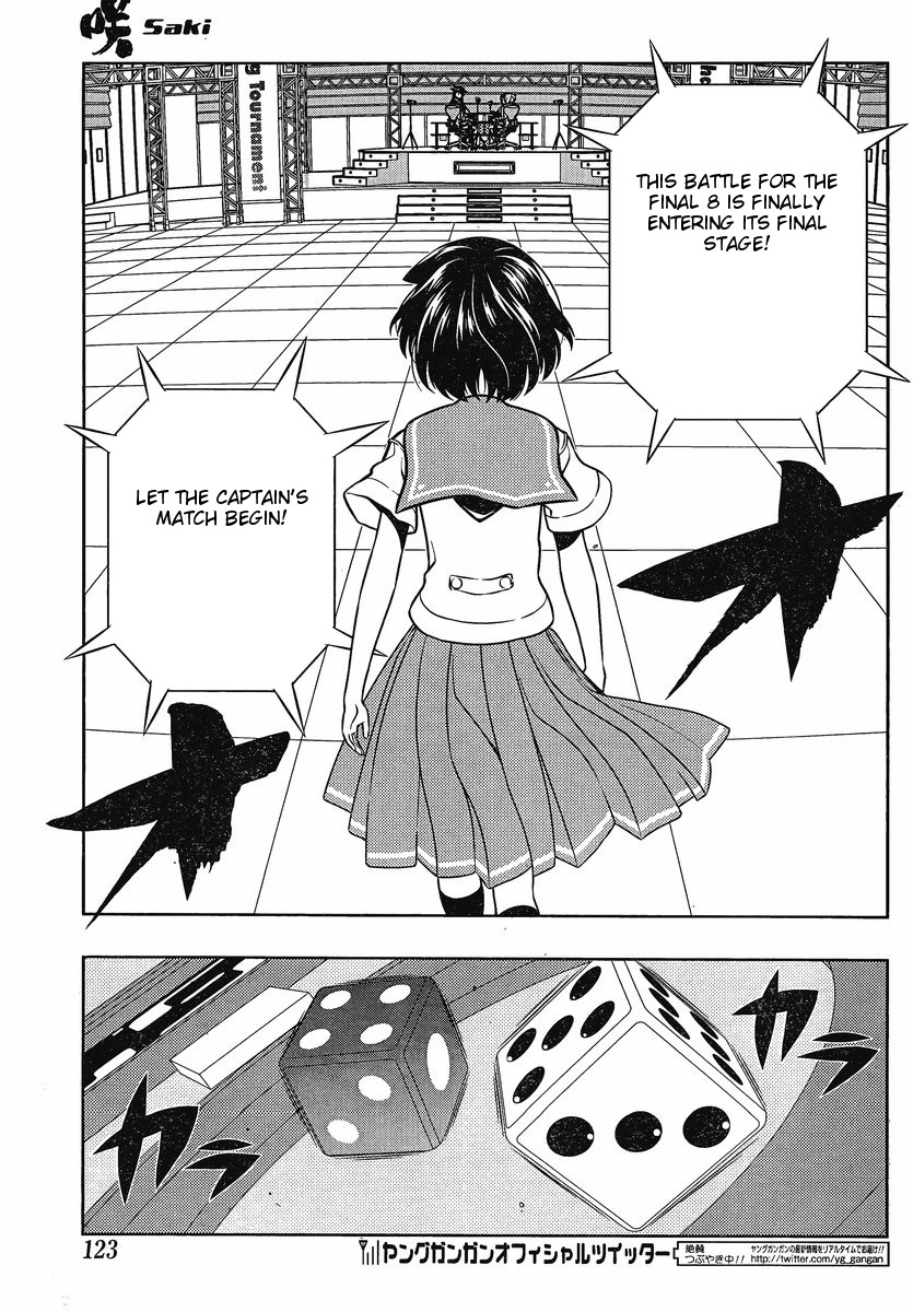 Saki Chapter 90 page 7 - Chapter 90: Rinshan