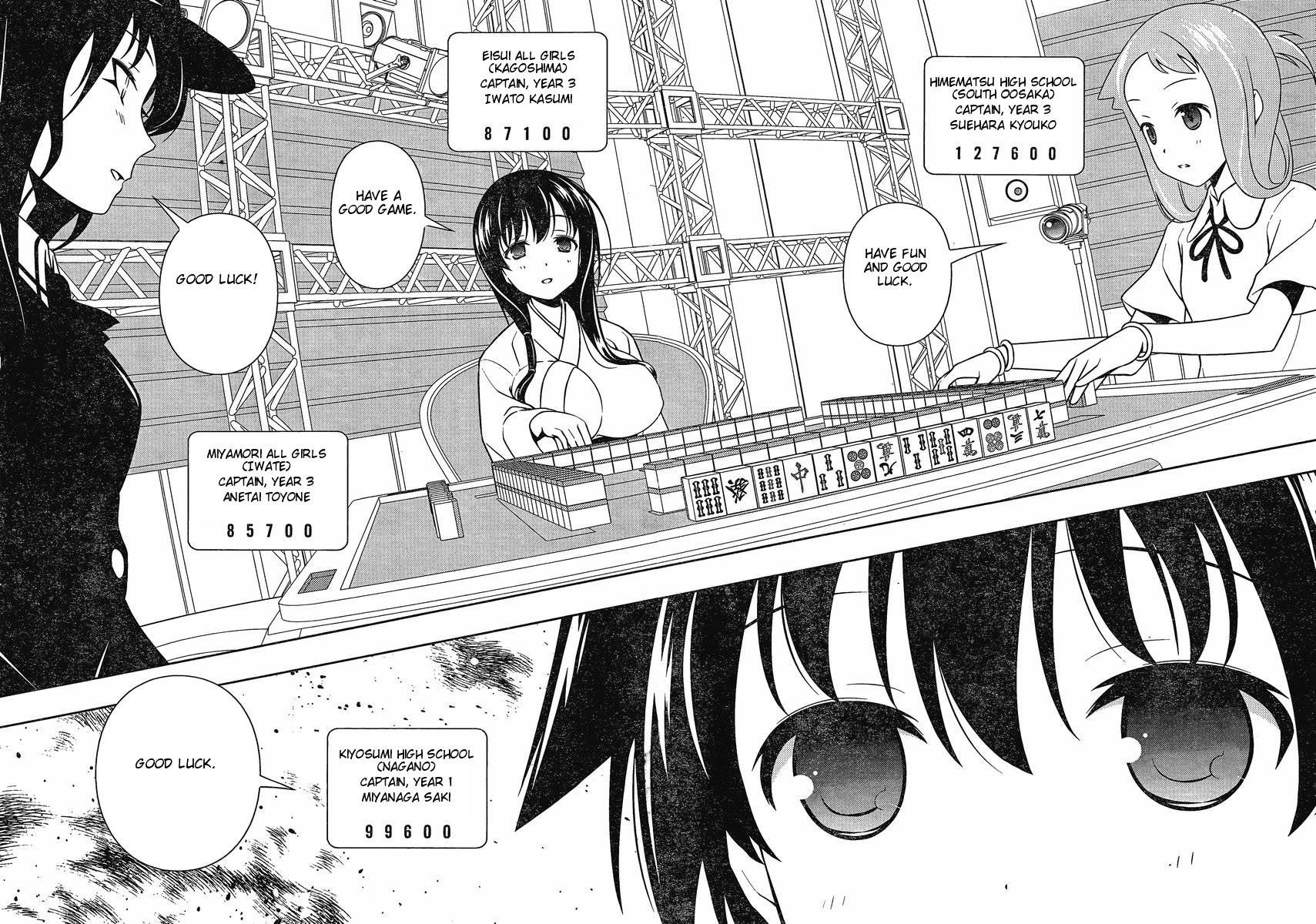 Saki Chapter 90 page 8 - Chapter 90: Rinshan