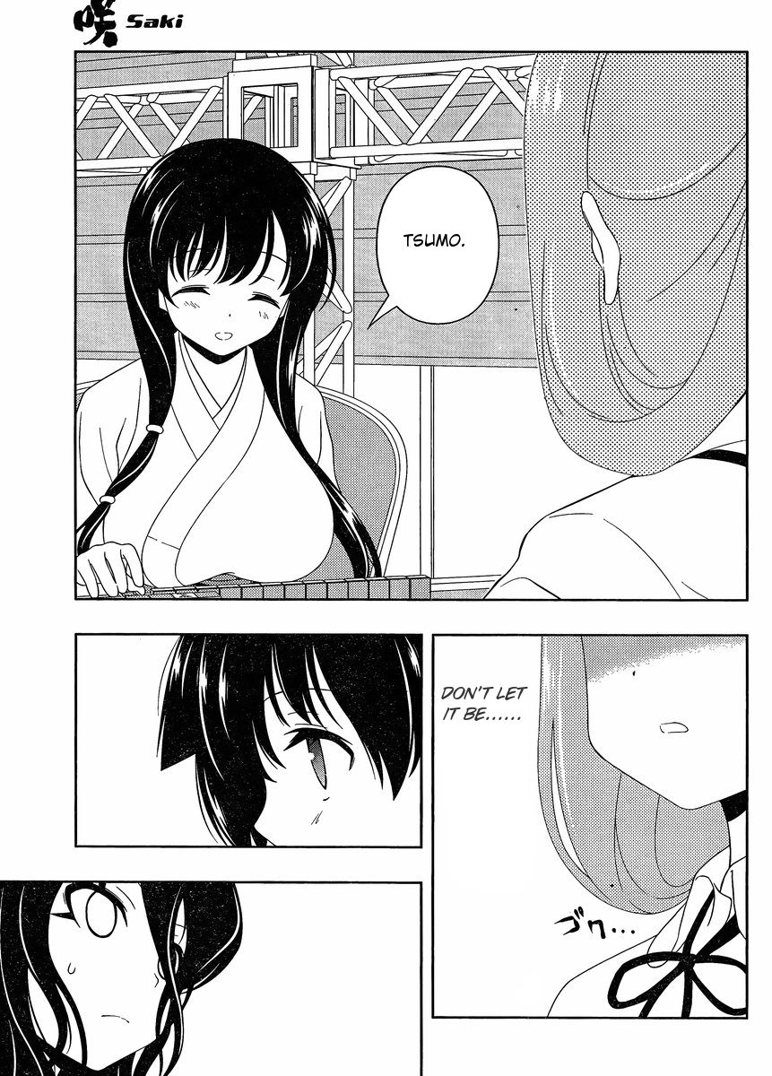 Saki Chapter 96 page 13 - Chapter 96: Resistance