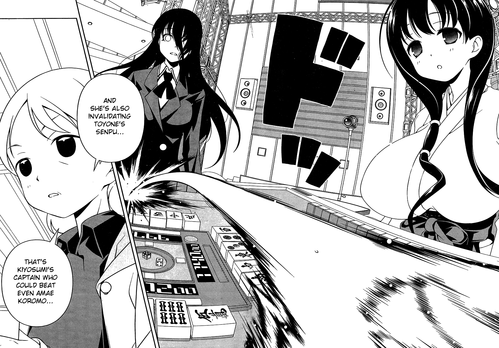 Saki Chapter 97 page 11 - Chapter 97: Three Player Mahjong