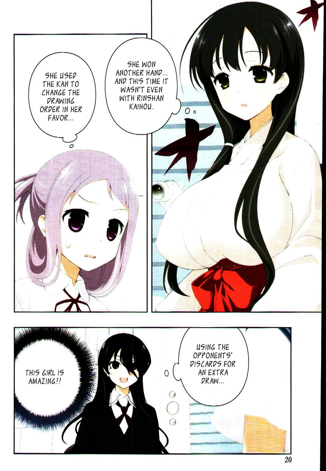 Saki Chapter 98 page 3 - Chapter 98: Miracle
