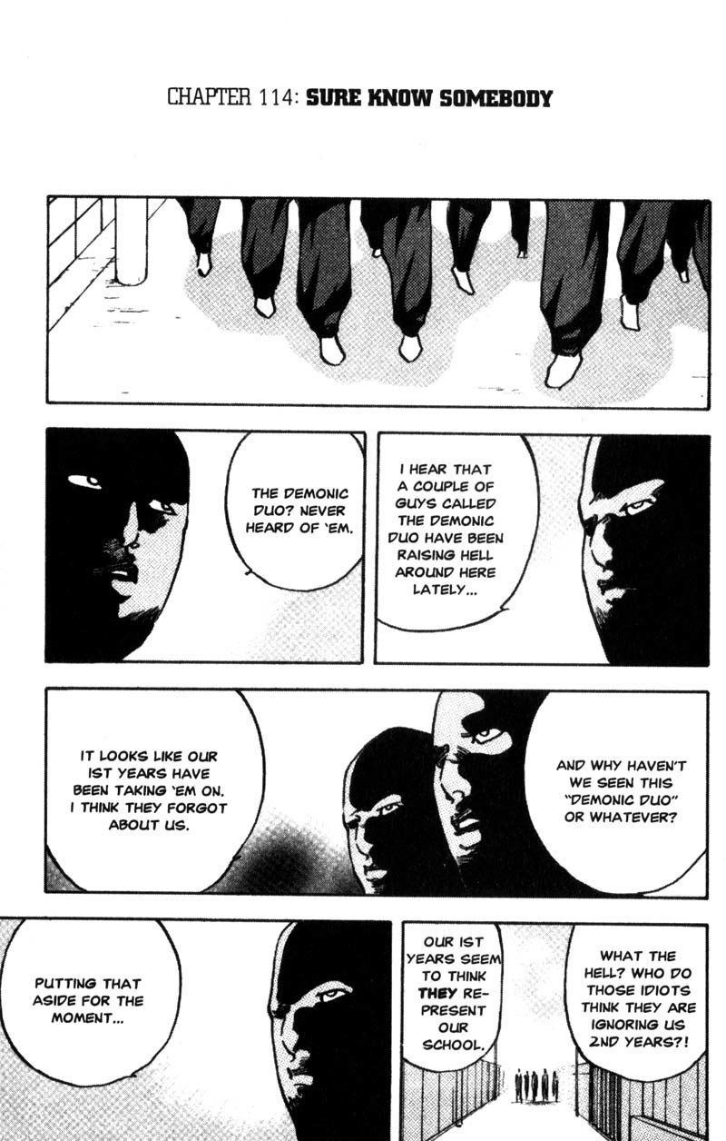 Sakigake!! Cromartie Koukou Chapter 114 page 2 - Chapter 114: Sure Know Somebody