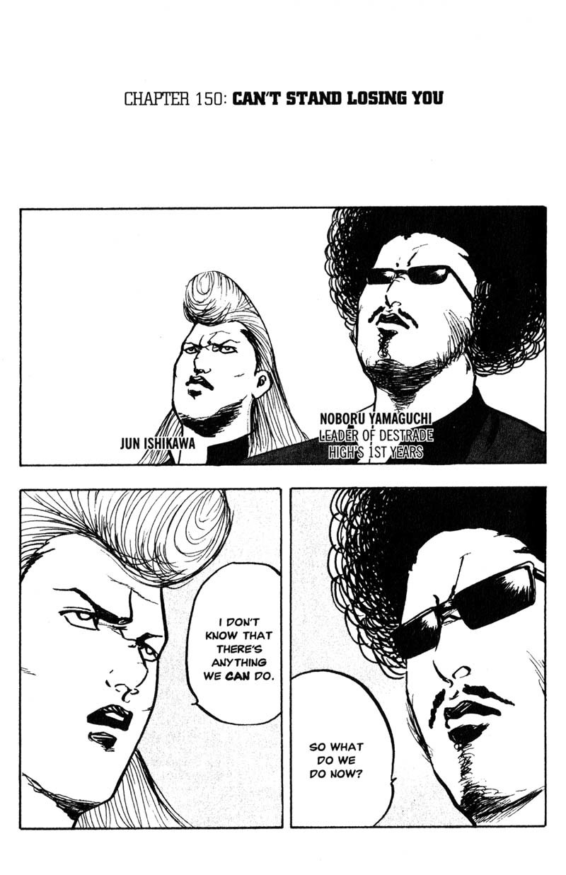 Sakigake!! Cromartie Koukou Chapter 150 page 2 - Chapter 150: Can't Stand Losing You