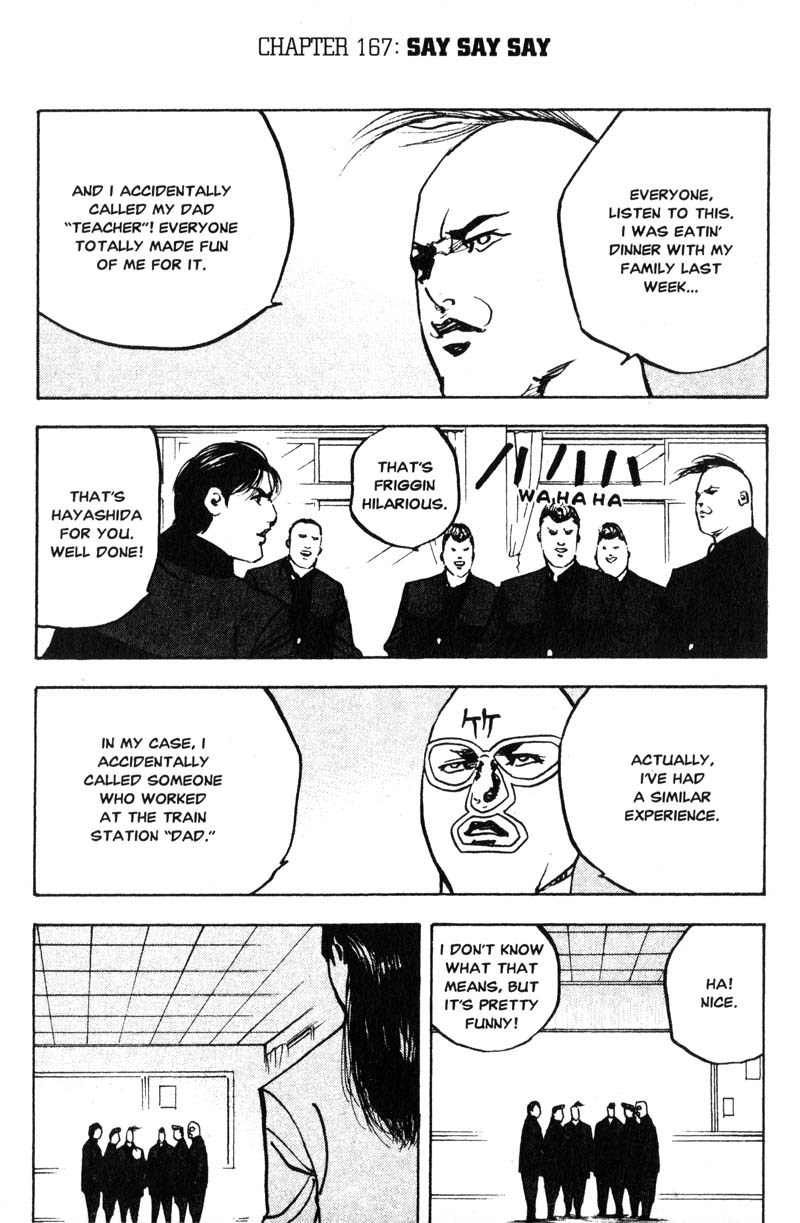 Sakigake!! Cromartie Koukou Chapter 167 page 2 - Chapter 167: Say Say Say