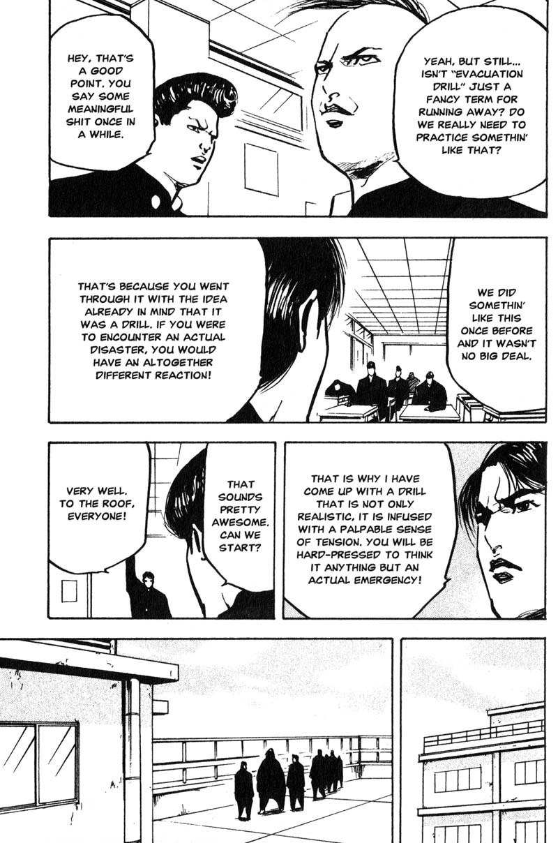 Sakigake!! Cromartie Koukou Chapter 169 page 4 - Chapter 169: Gimme Shelter