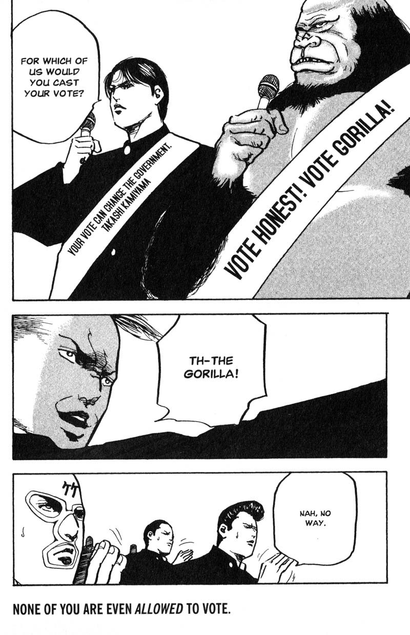 Sakigake!! Cromartie Koukou Chapter 175 page 9 - Chapter 175: Stone Cold Crazy