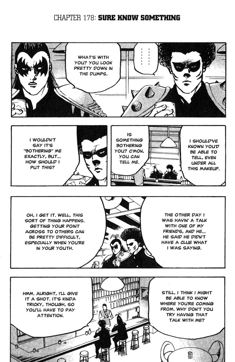 Sakigake!! Cromartie Koukou Chapter 178 page 2 - Chapter 178: Sure Know Something