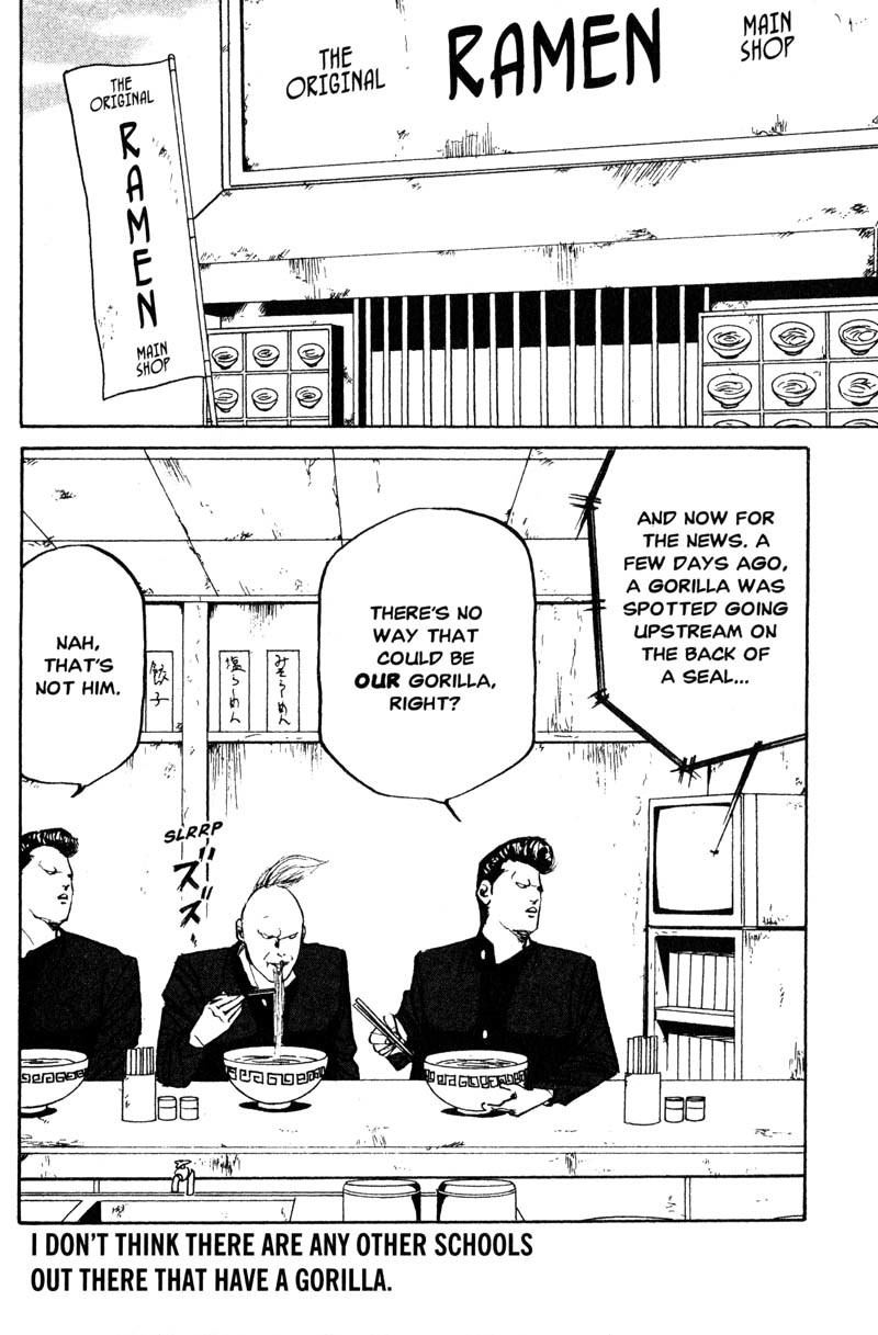 Sakigake!! Cromartie Koukou Chapter 185 page 5 - Chapter 185: Stray Gorilla Blues