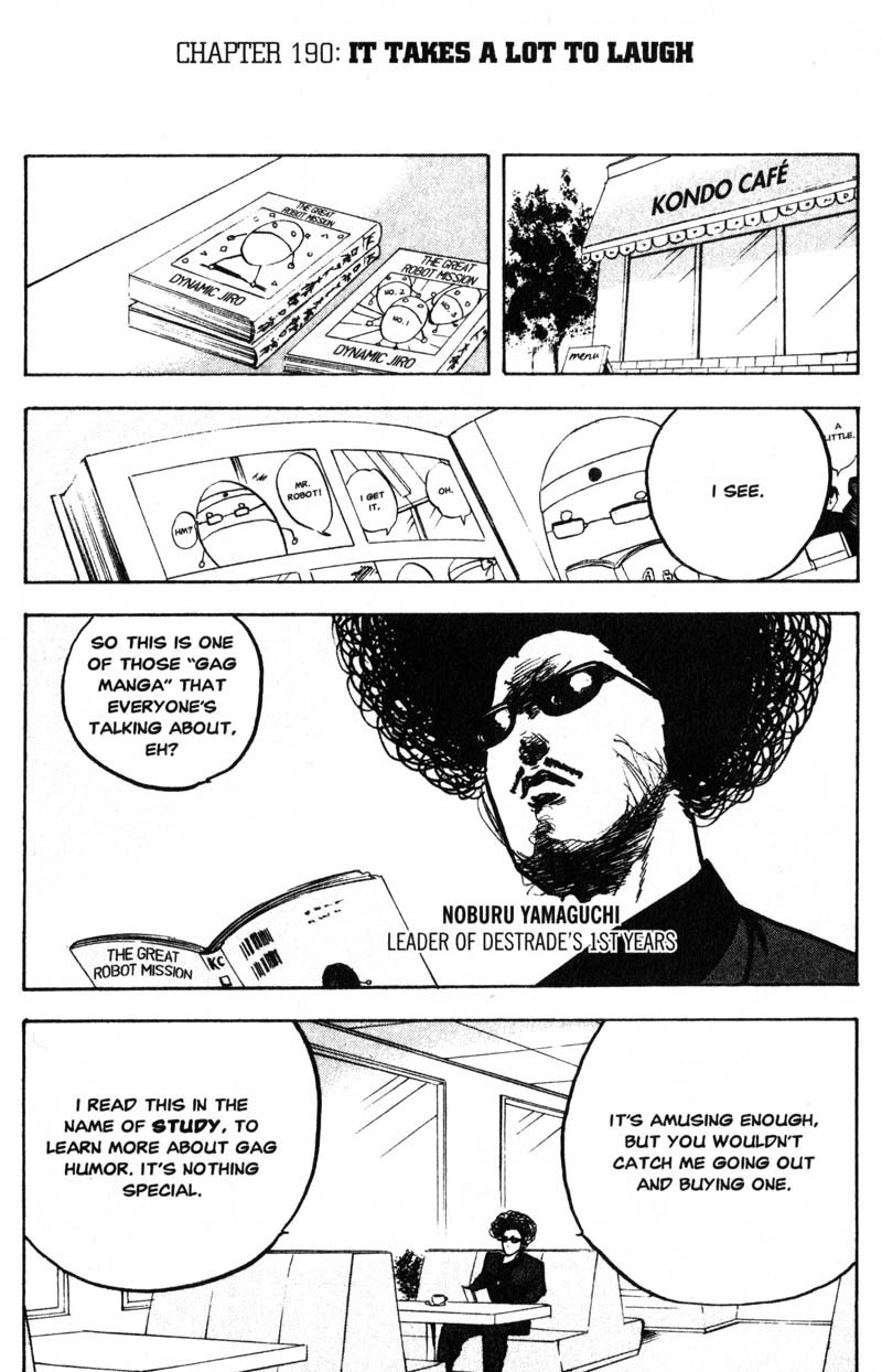 Sakigake!! Cromartie Koukou Chapter 190 page 2 - Chapter 190: It Takes A Lot To Laugh
