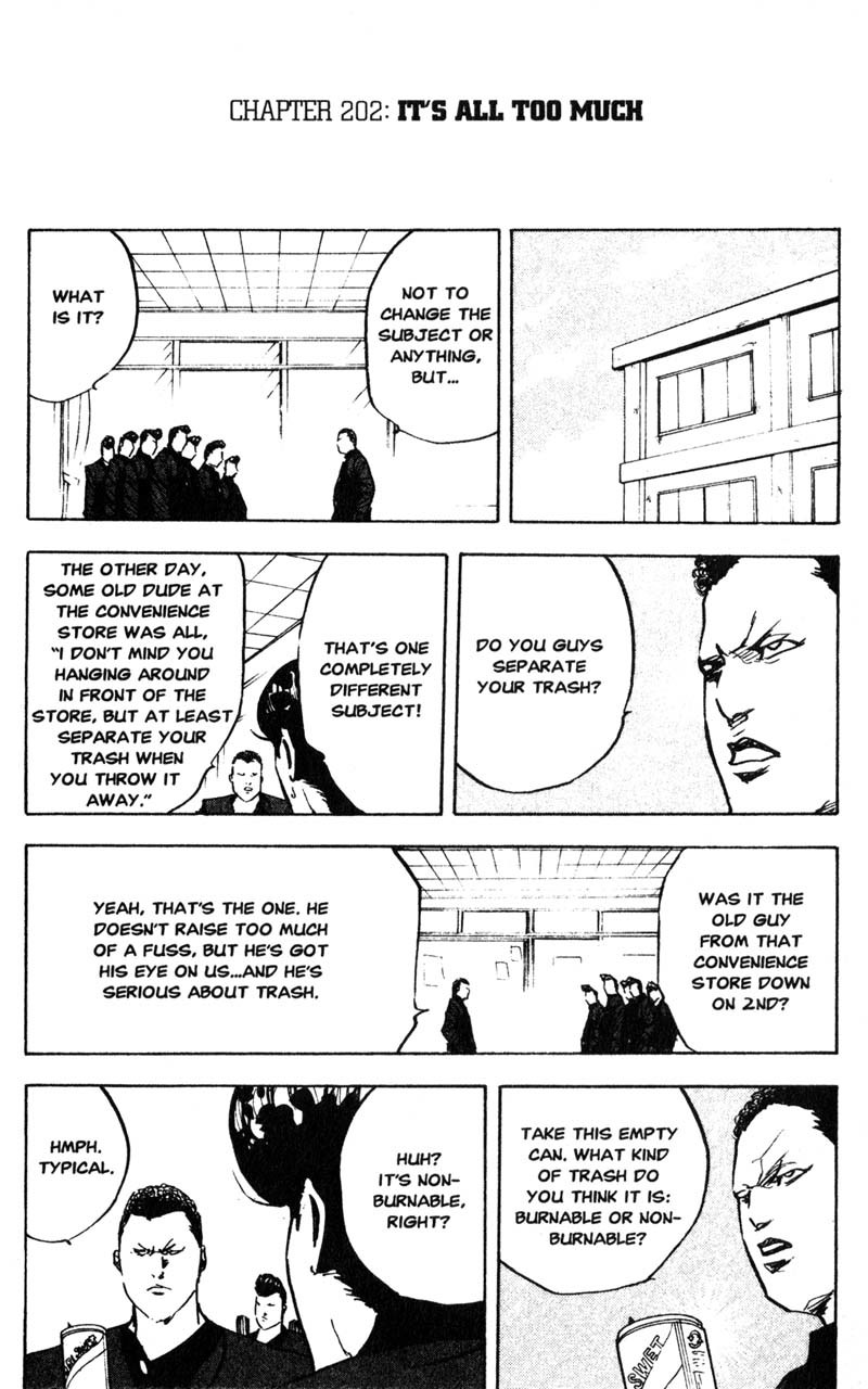 Sakigake!! Cromartie Koukou Chapter 202 page 2 - Chapter 202: It's All Too Much