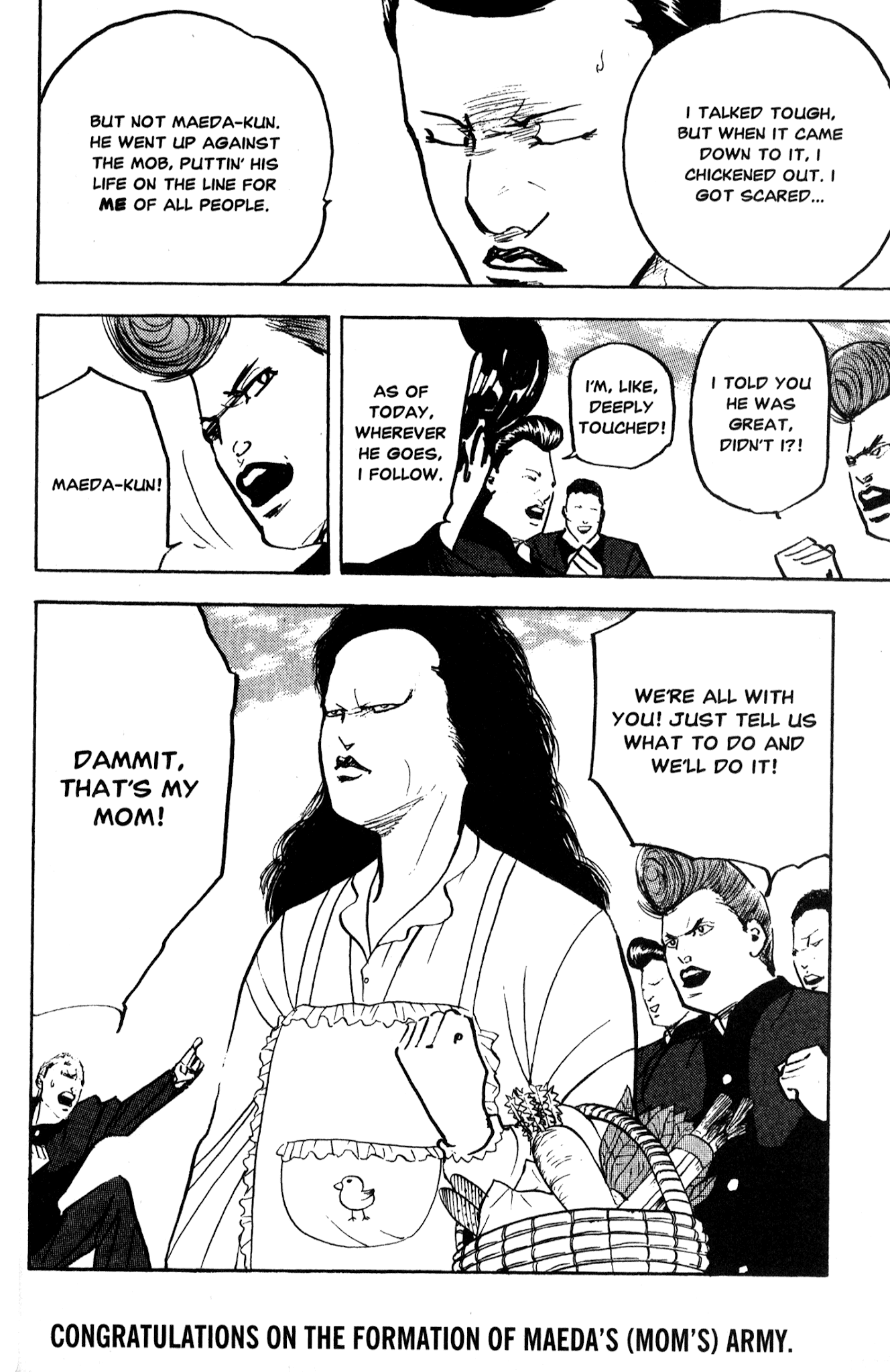 Sakigake!! Cromartie Koukou Chapter 206 page 12 - Chapter 206: Man's Man's World