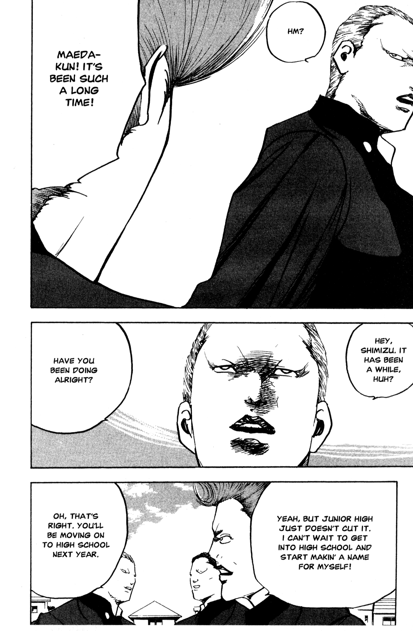 Sakigake!! Cromartie Koukou Chapter 206 page 2 - Chapter 206: Man's Man's World