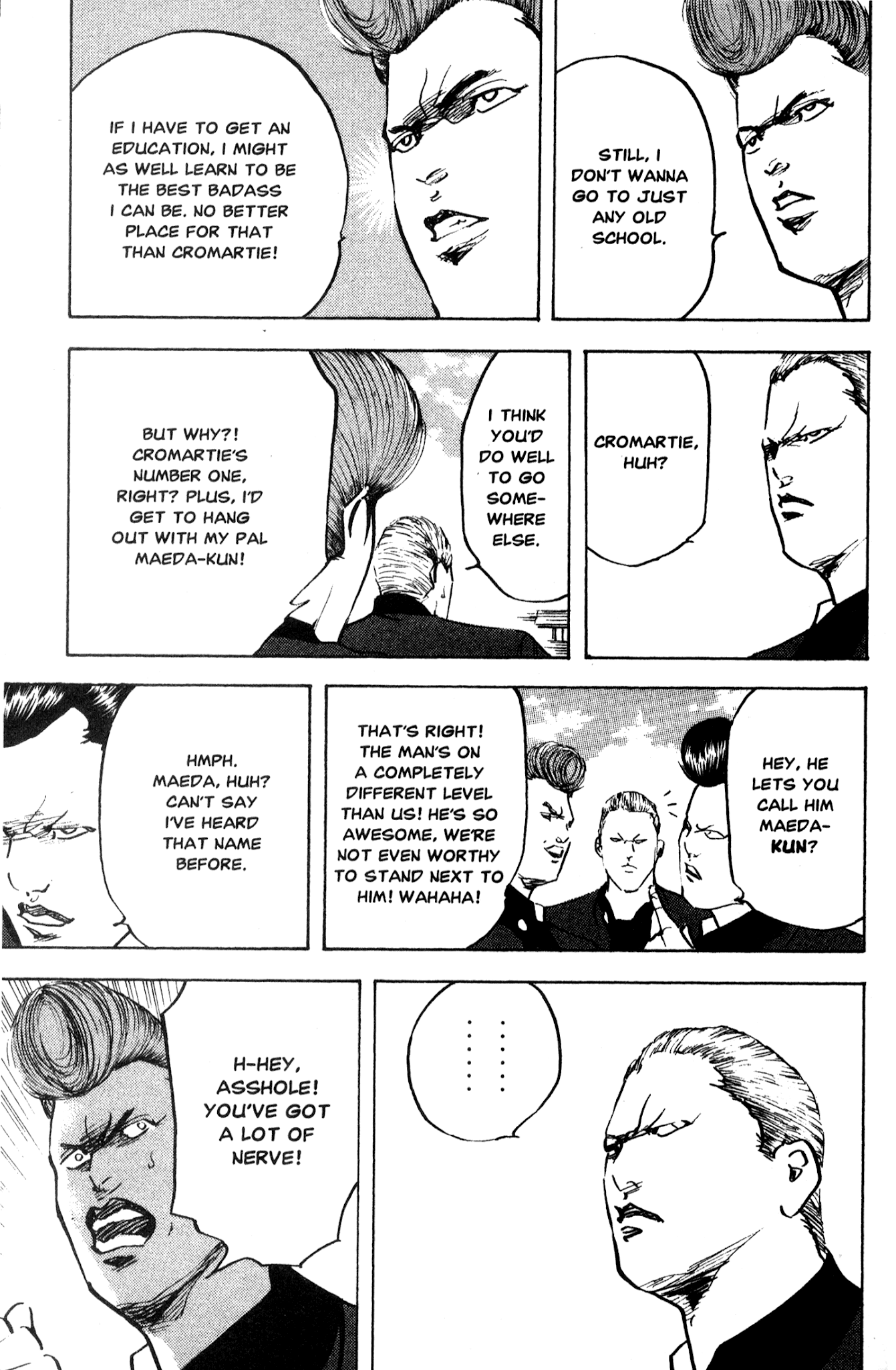 Sakigake!! Cromartie Koukou Chapter 206 page 3 - Chapter 206: Man's Man's World