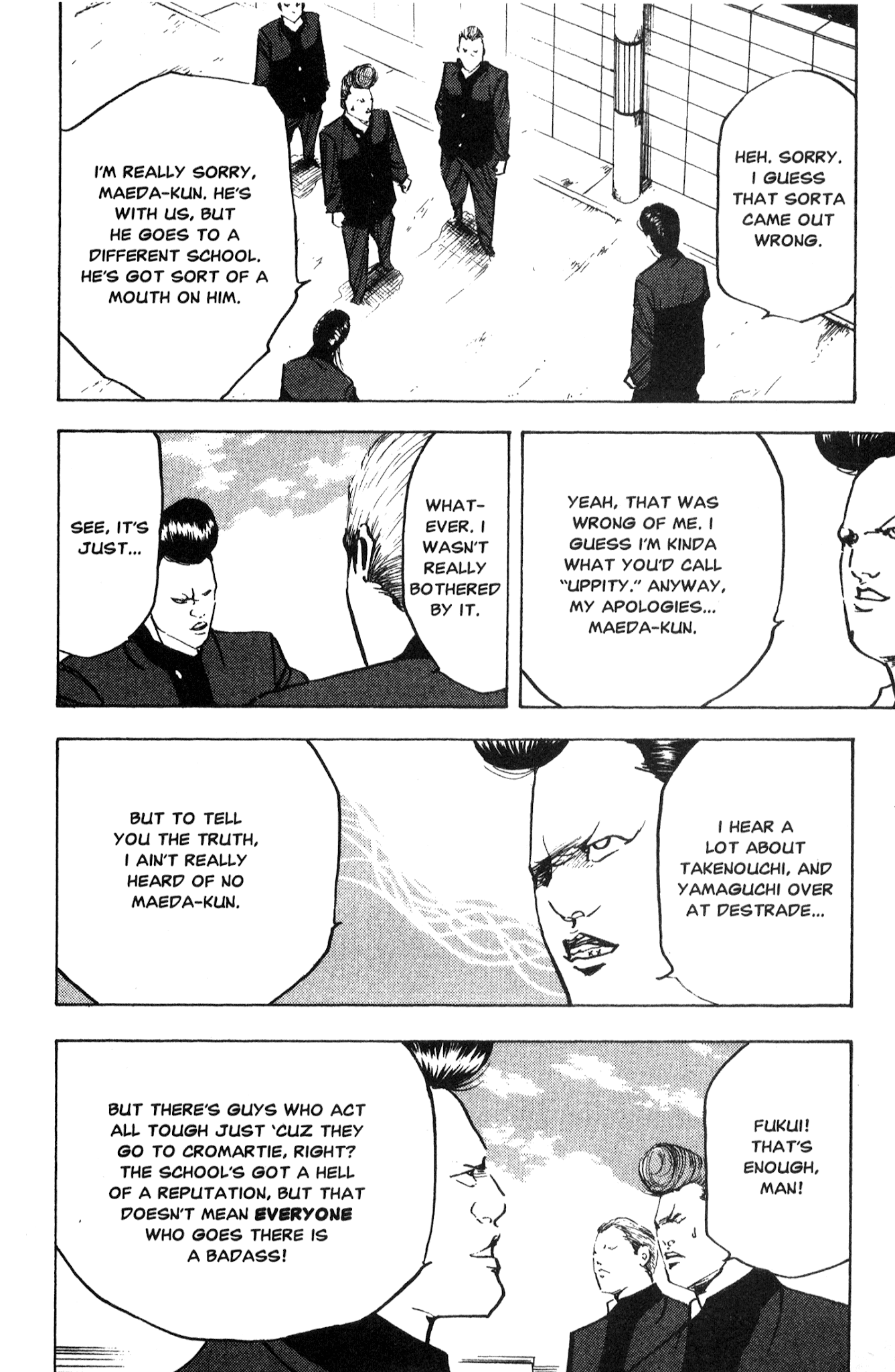 Sakigake!! Cromartie Koukou Chapter 206 page 4 - Chapter 206: Man's Man's World