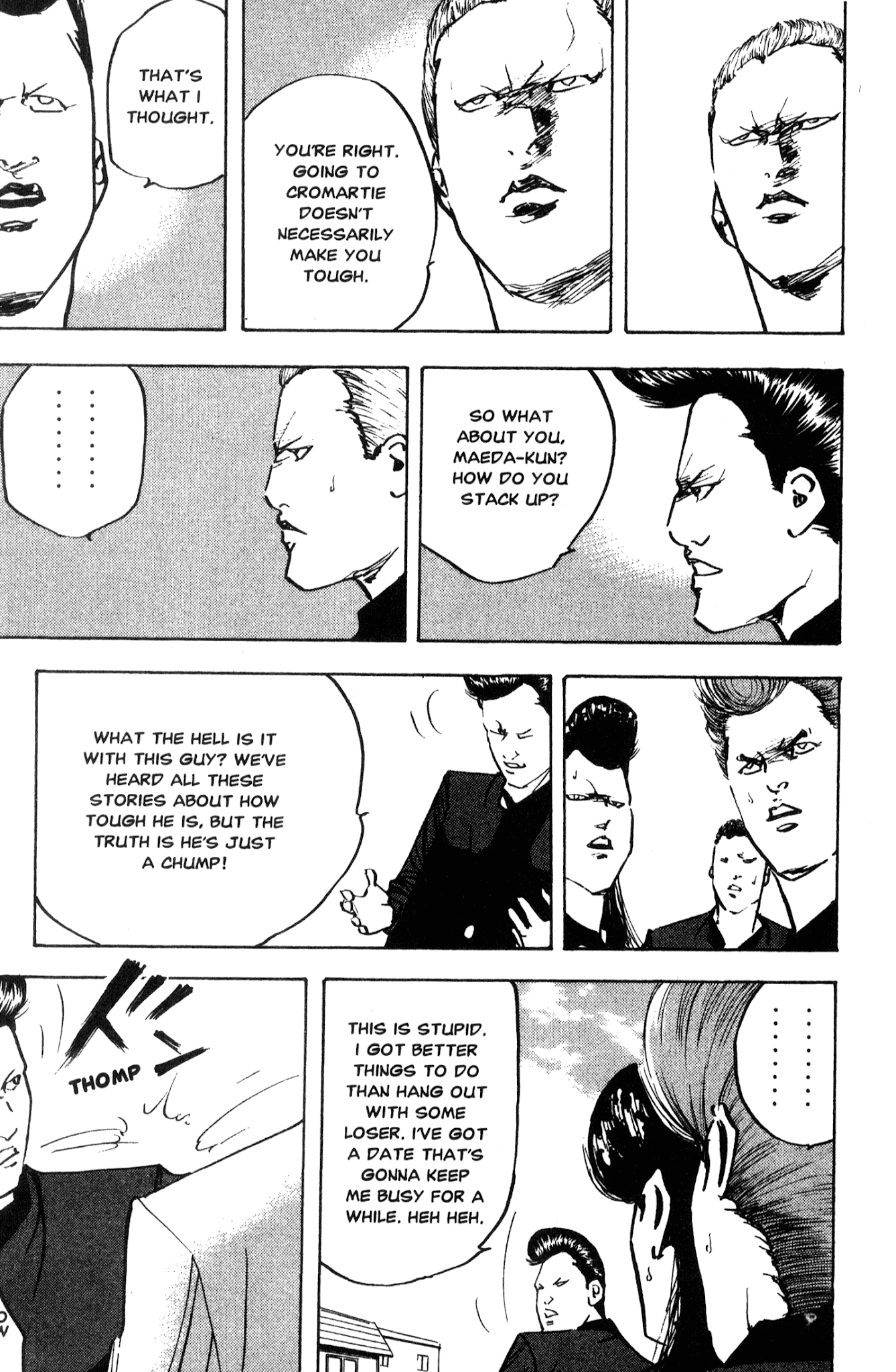 Sakigake!! Cromartie Koukou Chapter 206 page 5 - Chapter 206: Man's Man's World