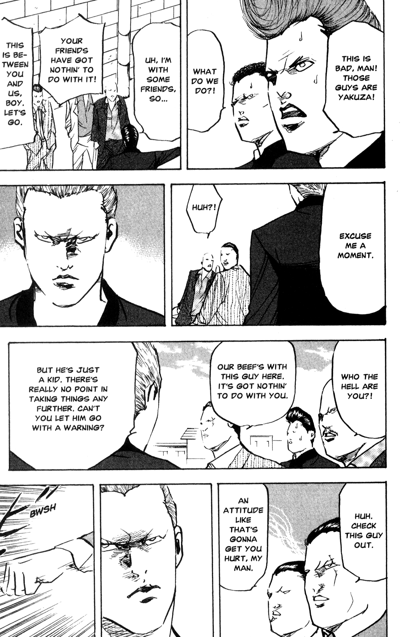 Sakigake!! Cromartie Koukou Chapter 206 page 7 - Chapter 206: Man's Man's World