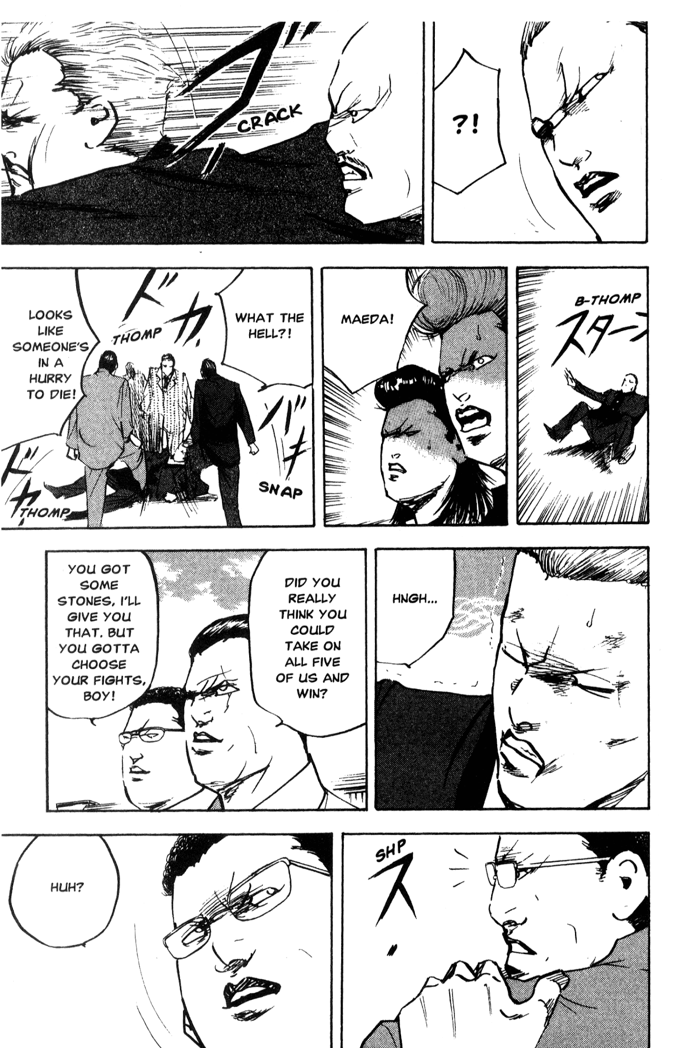 Sakigake!! Cromartie Koukou Chapter 206 page 9 - Chapter 206: Man's Man's World
