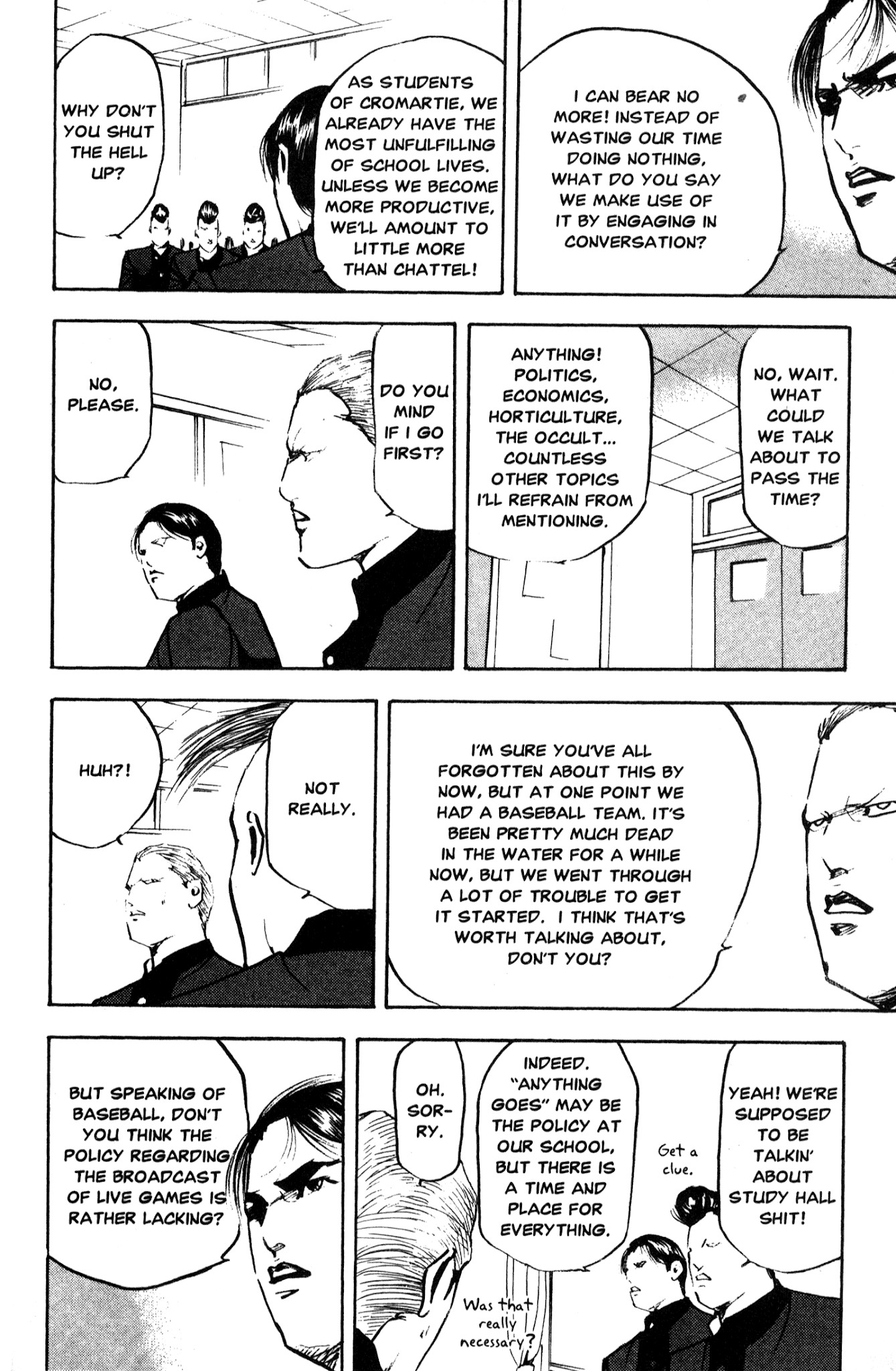 Sakigake!! Cromartie Koukou Chapter 207 page 2 - Chapter 207: Out of Control
