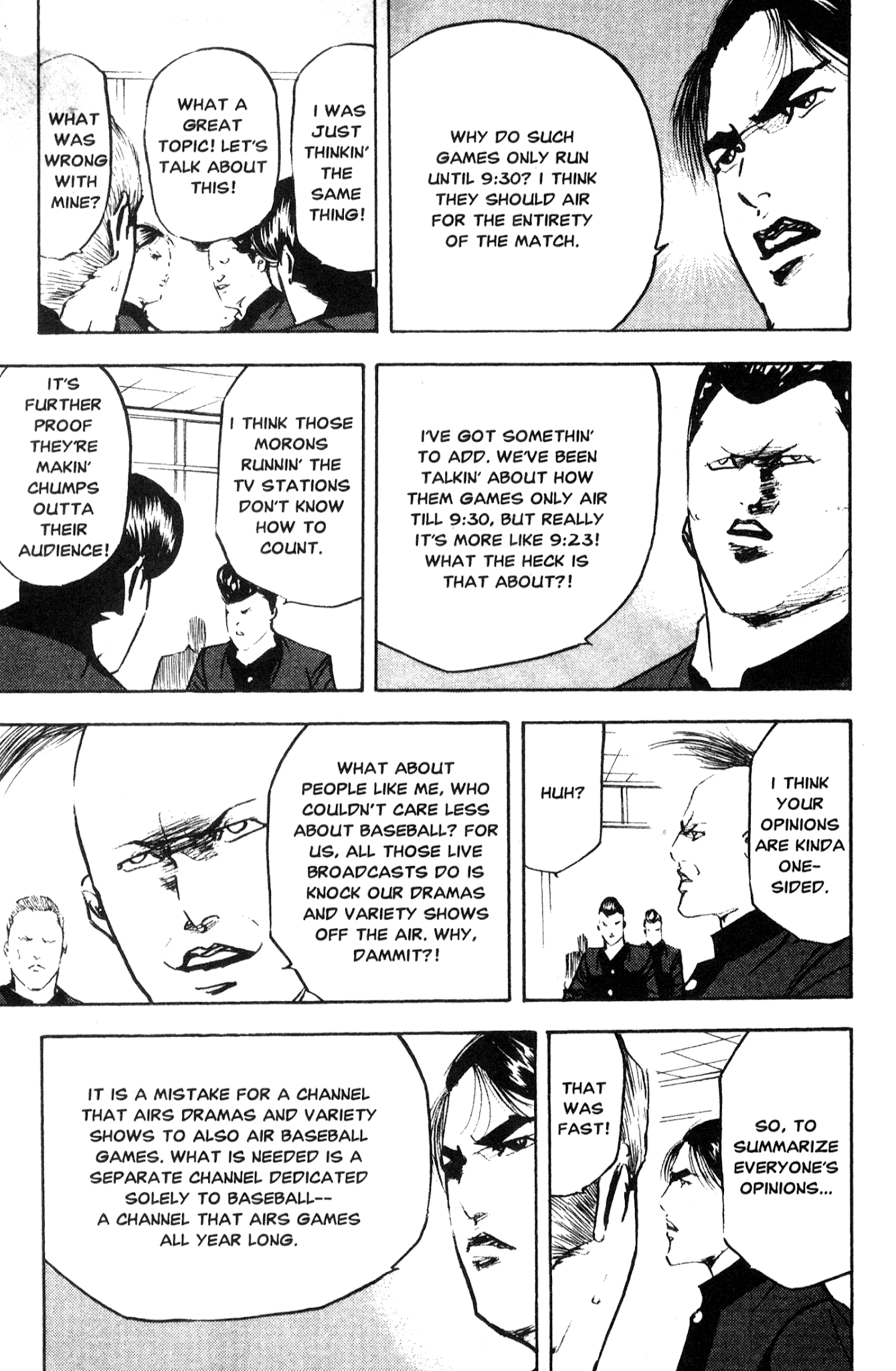 Sakigake!! Cromartie Koukou Chapter 207 page 3 - Chapter 207: Out of Control