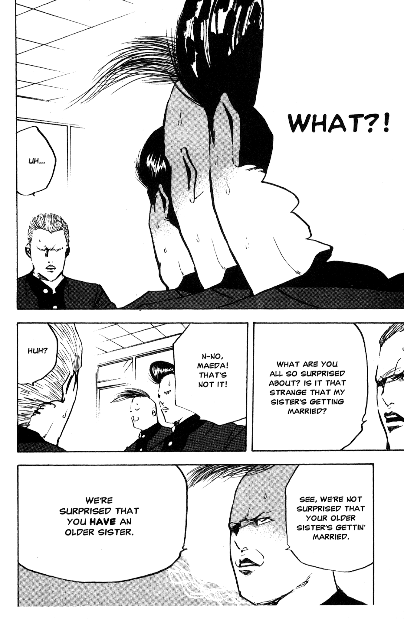 Sakigake!! Cromartie Koukou Chapter 208 page 2 - Chapter 208: Just My Imagination