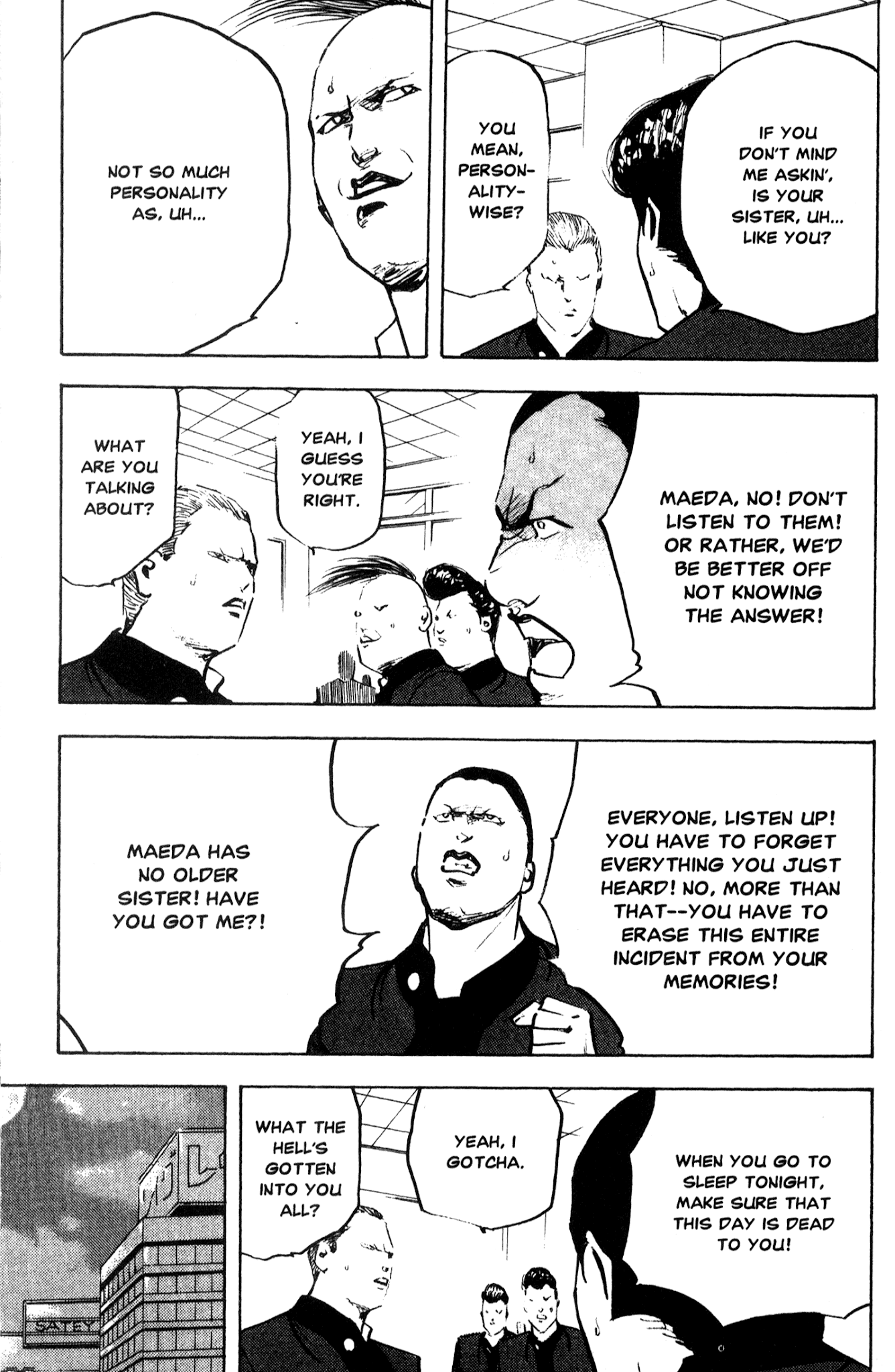 Sakigake!! Cromartie Koukou Chapter 208 page 3 - Chapter 208: Just My Imagination