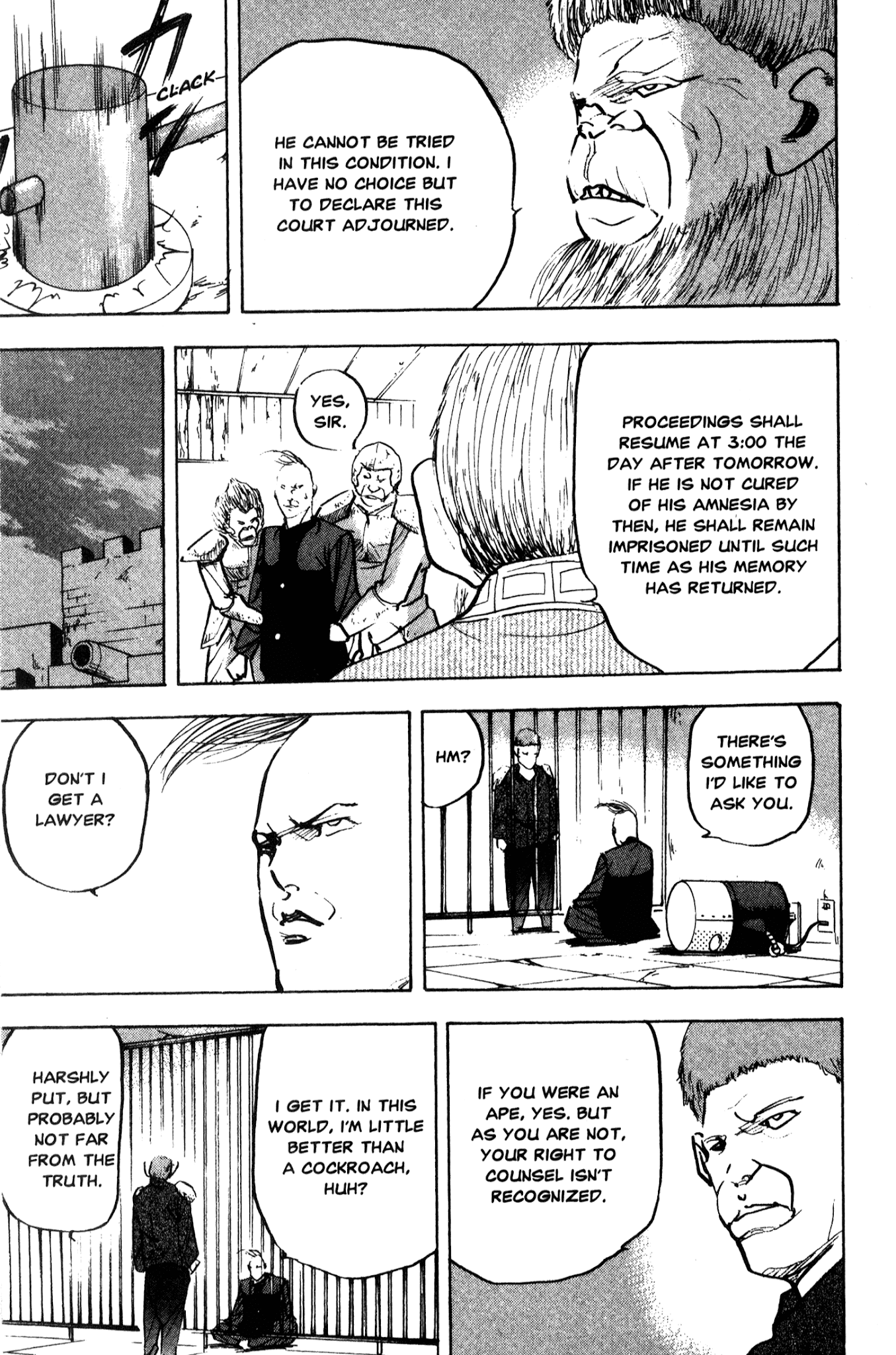 Sakigake!! Cromartie Koukou Chapter 210 page 3 - Chapter 210: Monkey Business