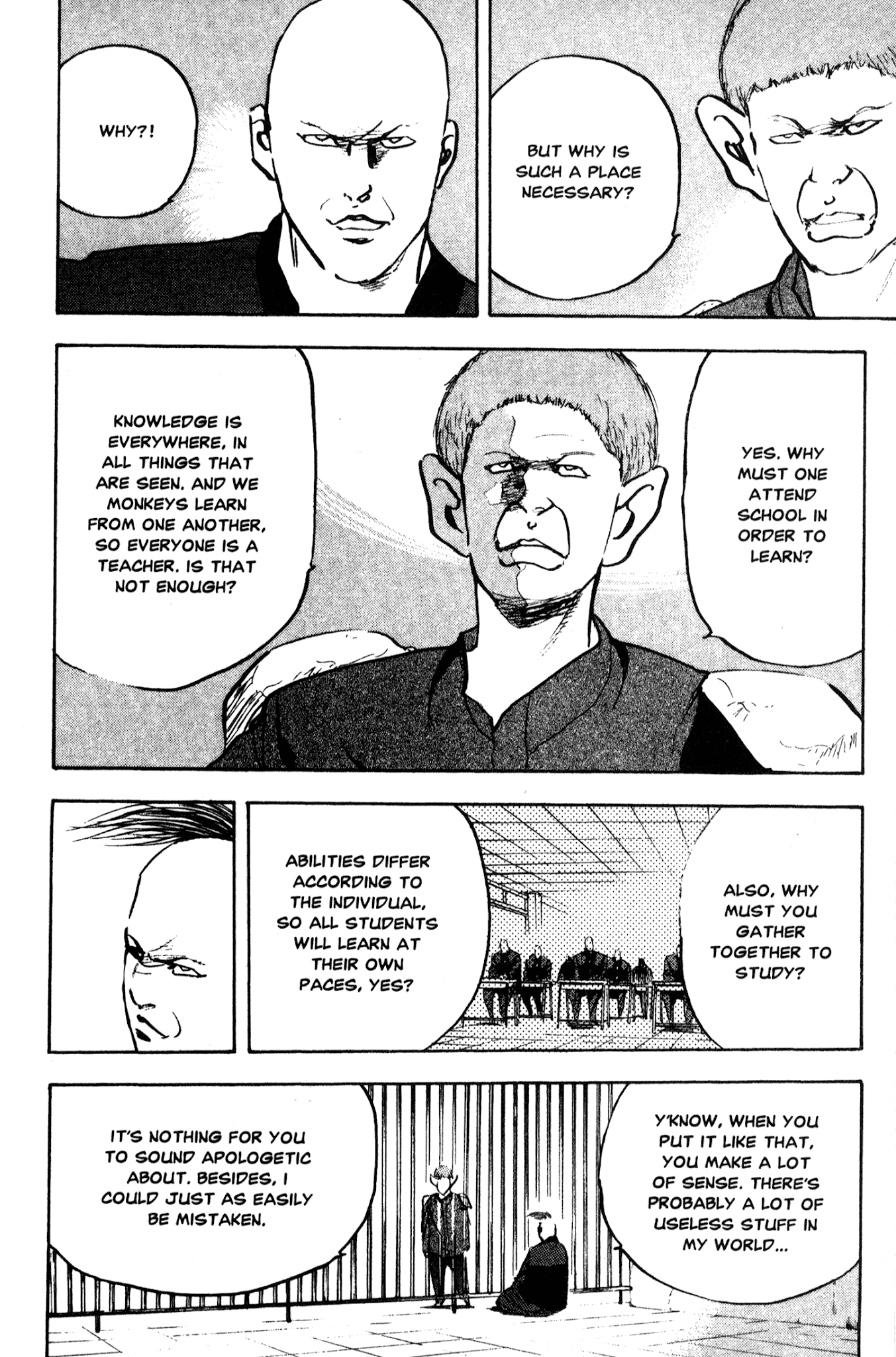 Sakigake!! Cromartie Koukou Chapter 210 page 8 - Chapter 210: Monkey Business