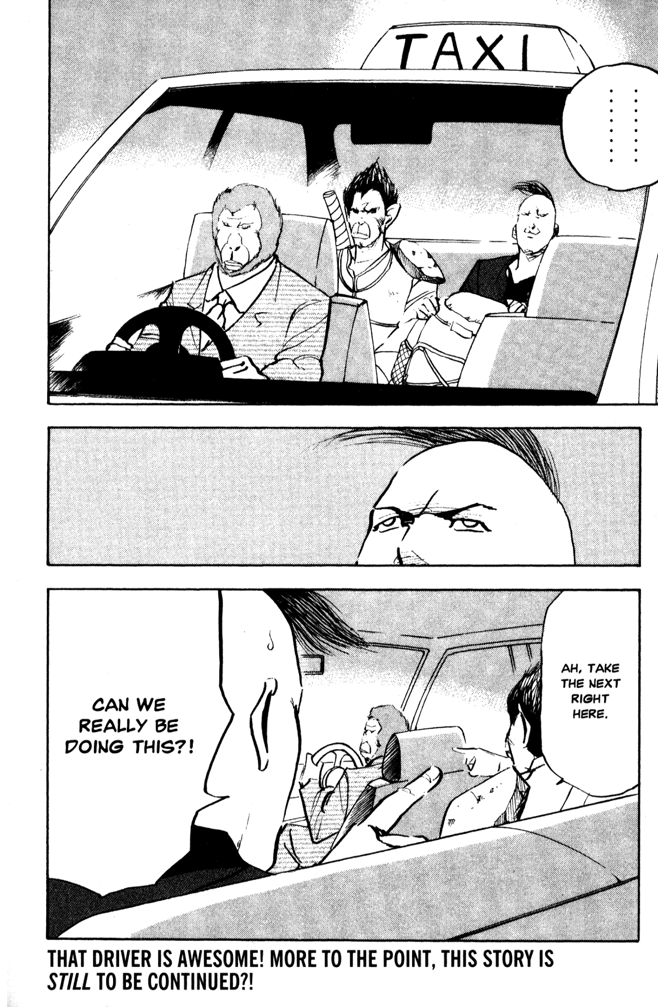 Sakigake!! Cromartie Koukou Chapter 211 page 12 - Chapter 211: Funky Monkey Baby