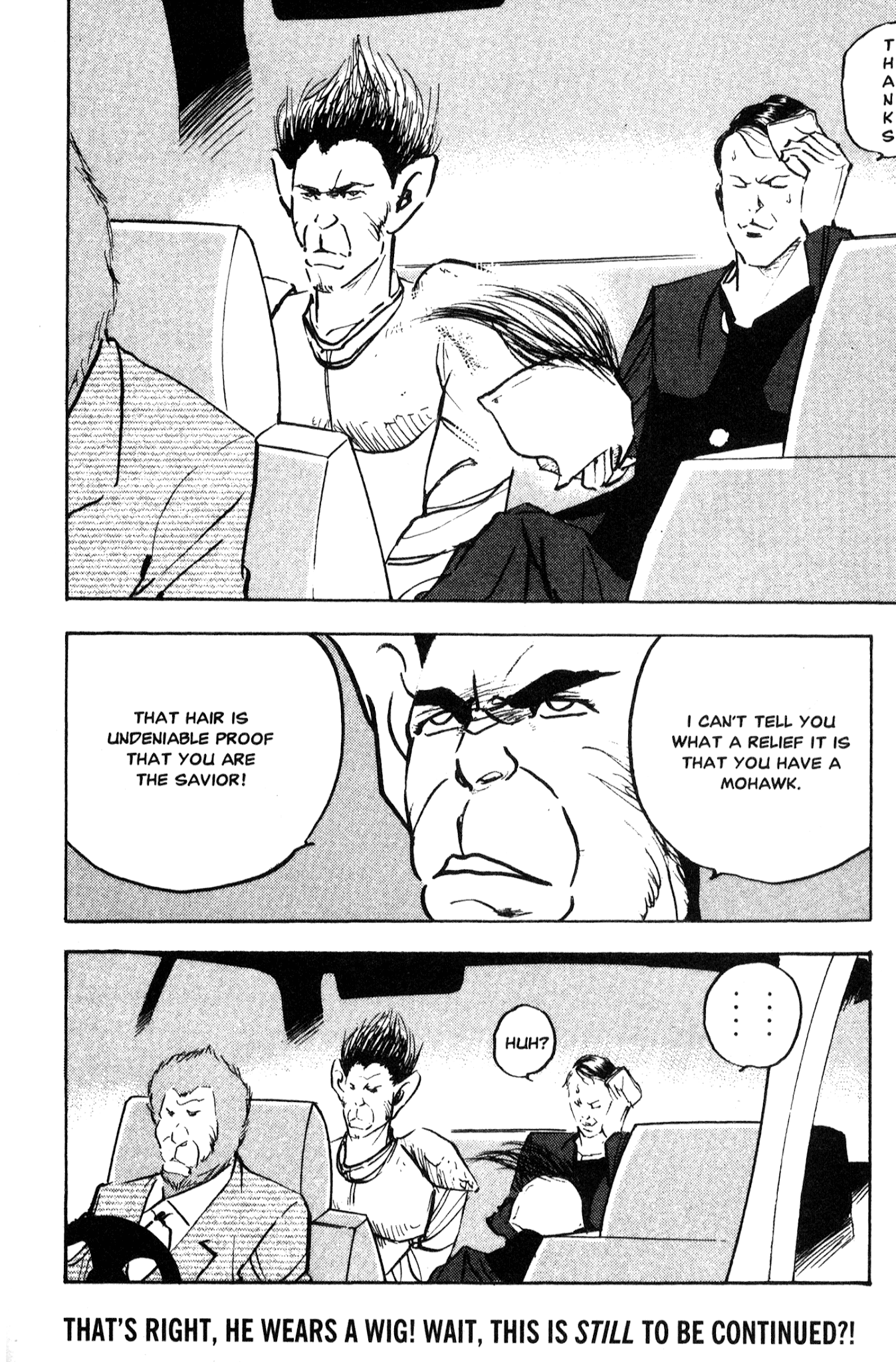 Sakigake!! Cromartie Koukou Chapter 212 page 12 - Chapter 212: Theme From The Monkeys