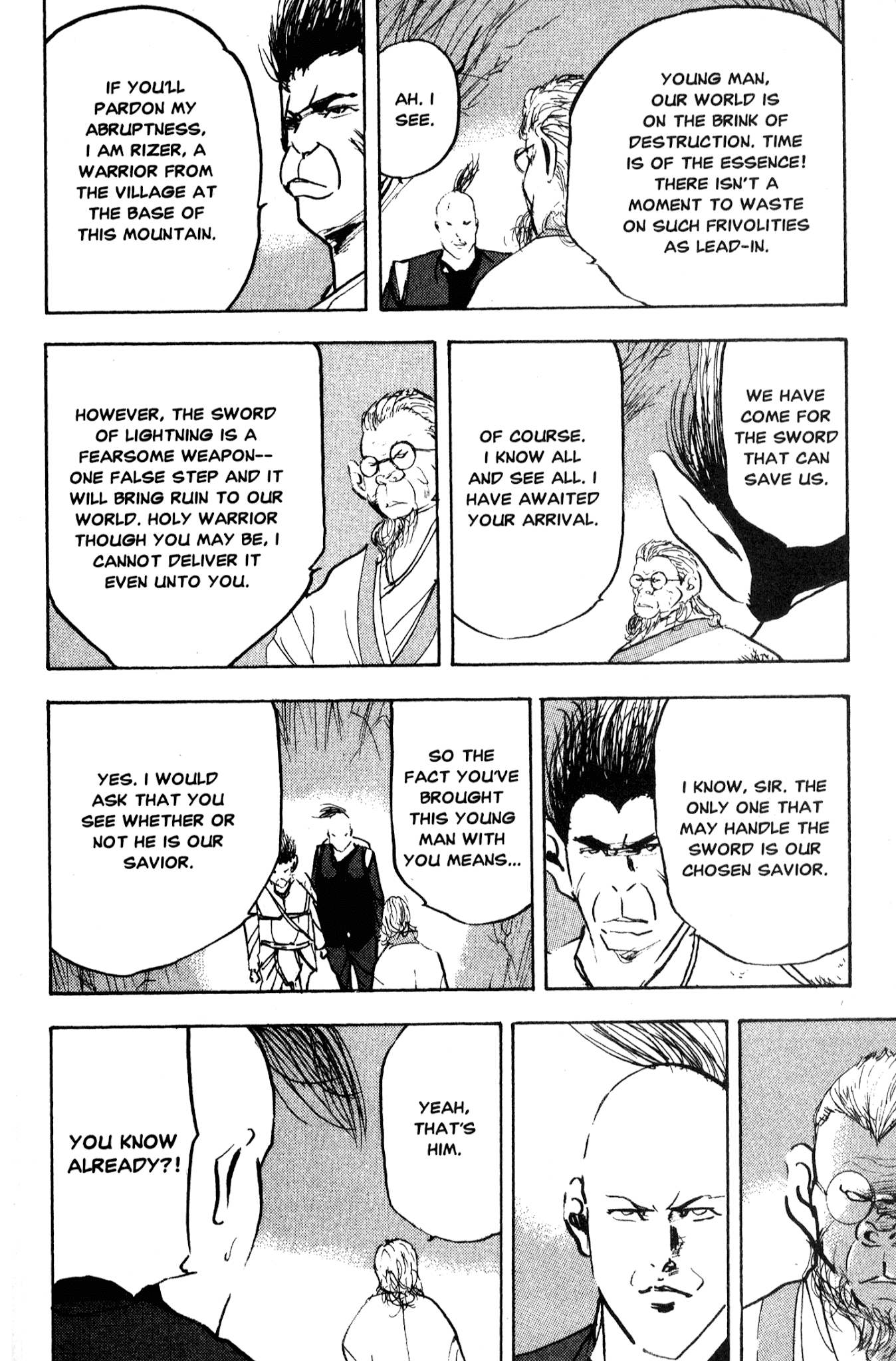 Sakigake!! Cromartie Koukou Chapter 212 page 8 - Chapter 212: Theme From The Monkeys