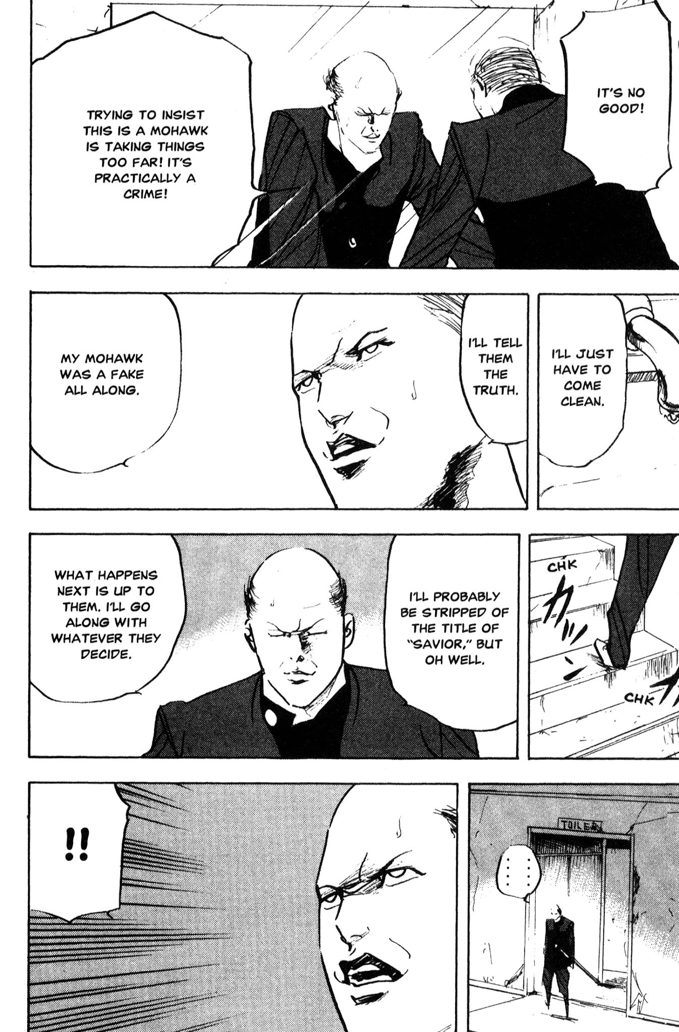 Sakigake!! Cromartie Koukou Chapter 214 page 8 - Chapter 214: Shock The Monkey