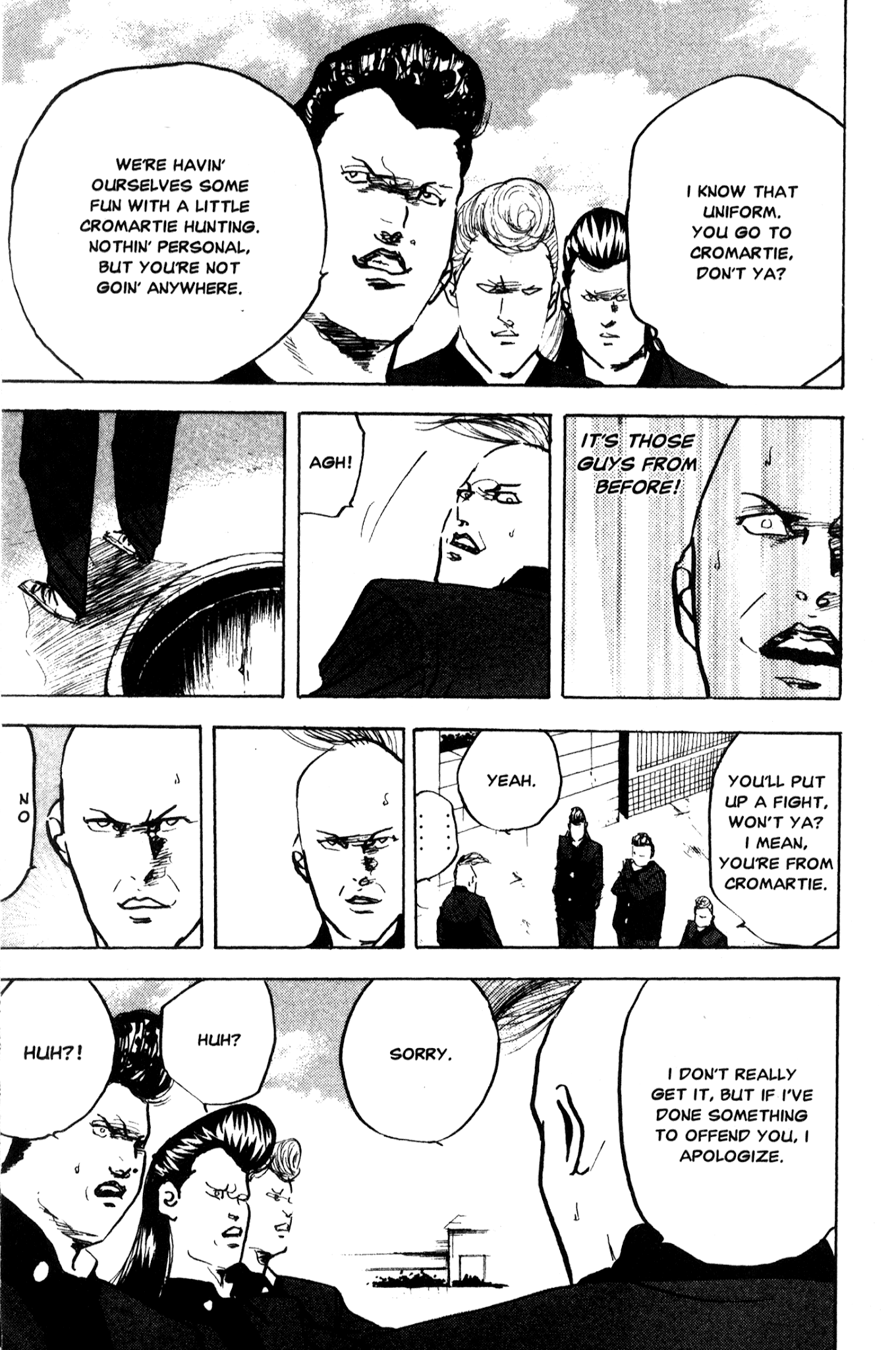 Sakigake!! Cromartie Koukou Chapter 217 page 11 - Chapter 217: Monkey Changes Everything