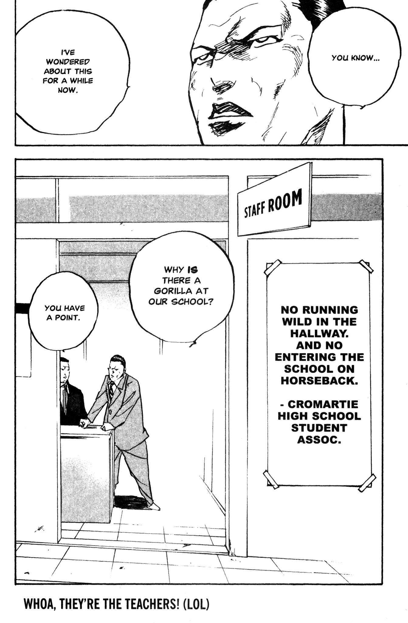 Sakigake!! Cromartie Koukou Chapter 219 page 10 - Chapter 219: Boys Gone Bad