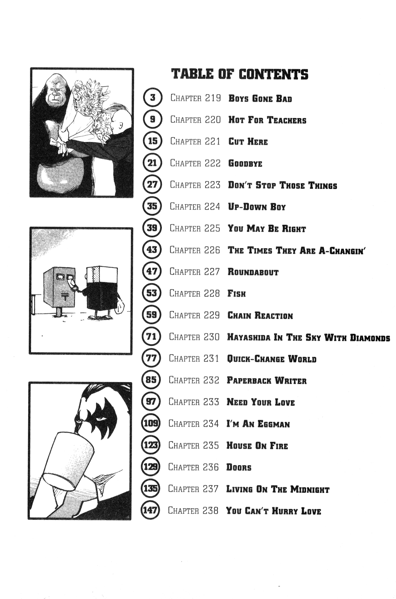 Sakigake!! Cromartie Koukou Chapter 219 page 4 - Chapter 219: Boys Gone Bad