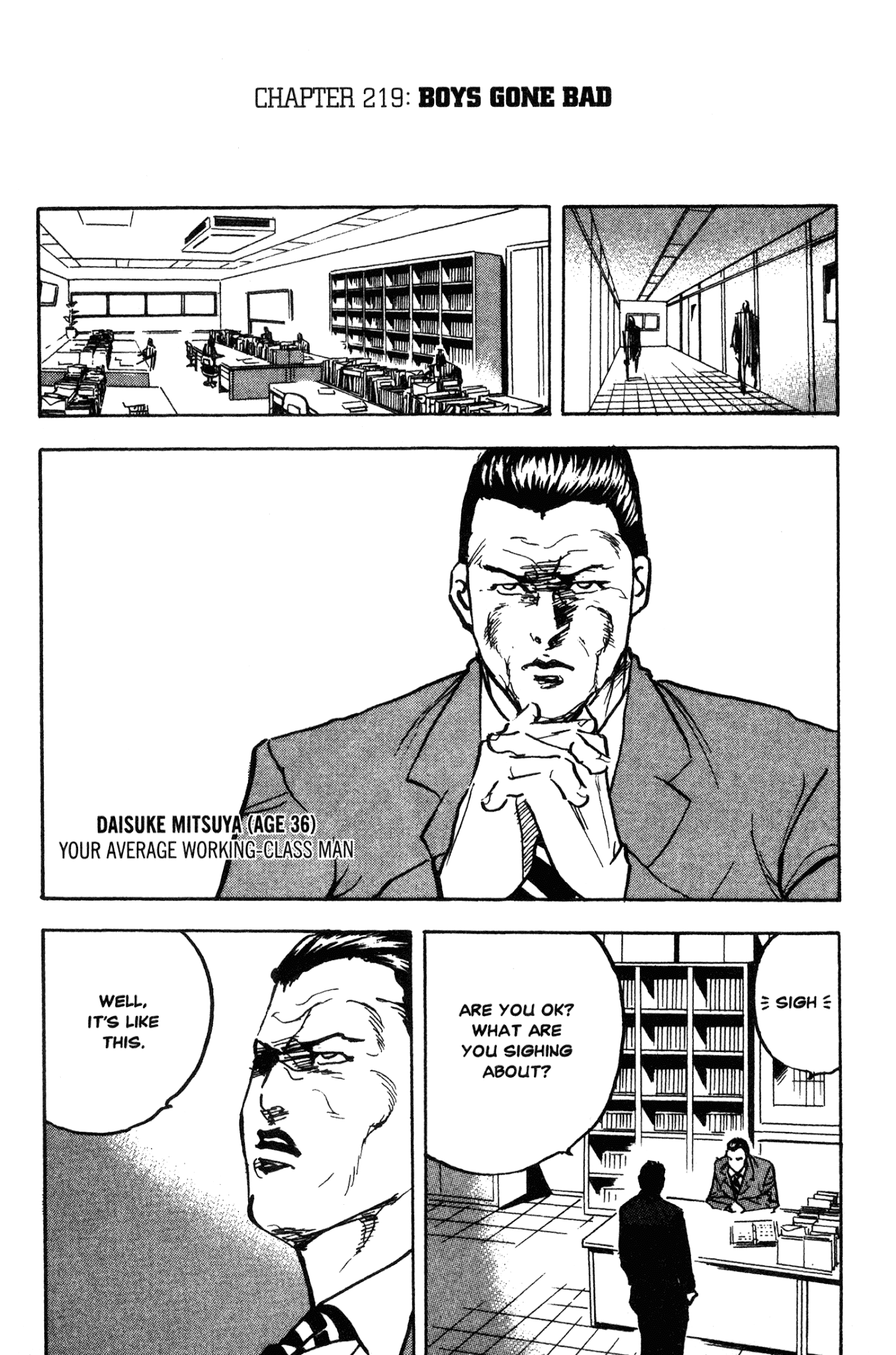 Sakigake!! Cromartie Koukou Chapter 219 page 5 - Chapter 219: Boys Gone Bad
