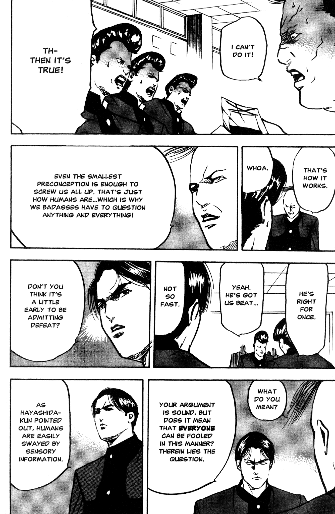 Sakigake!! Cromartie Koukou Chapter 221 page 4 - Chapter 221: Cut Here
