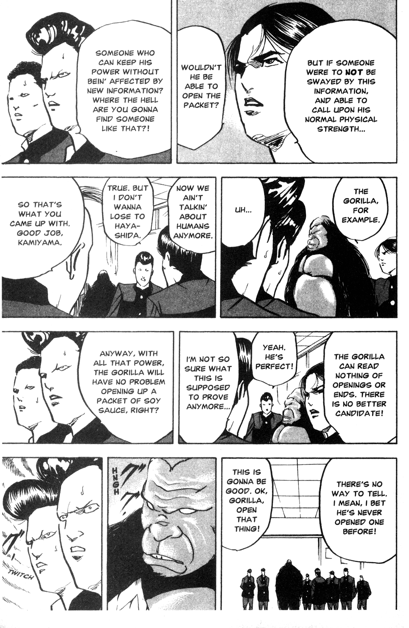 Sakigake!! Cromartie Koukou Chapter 221 page 5 - Chapter 221: Cut Here