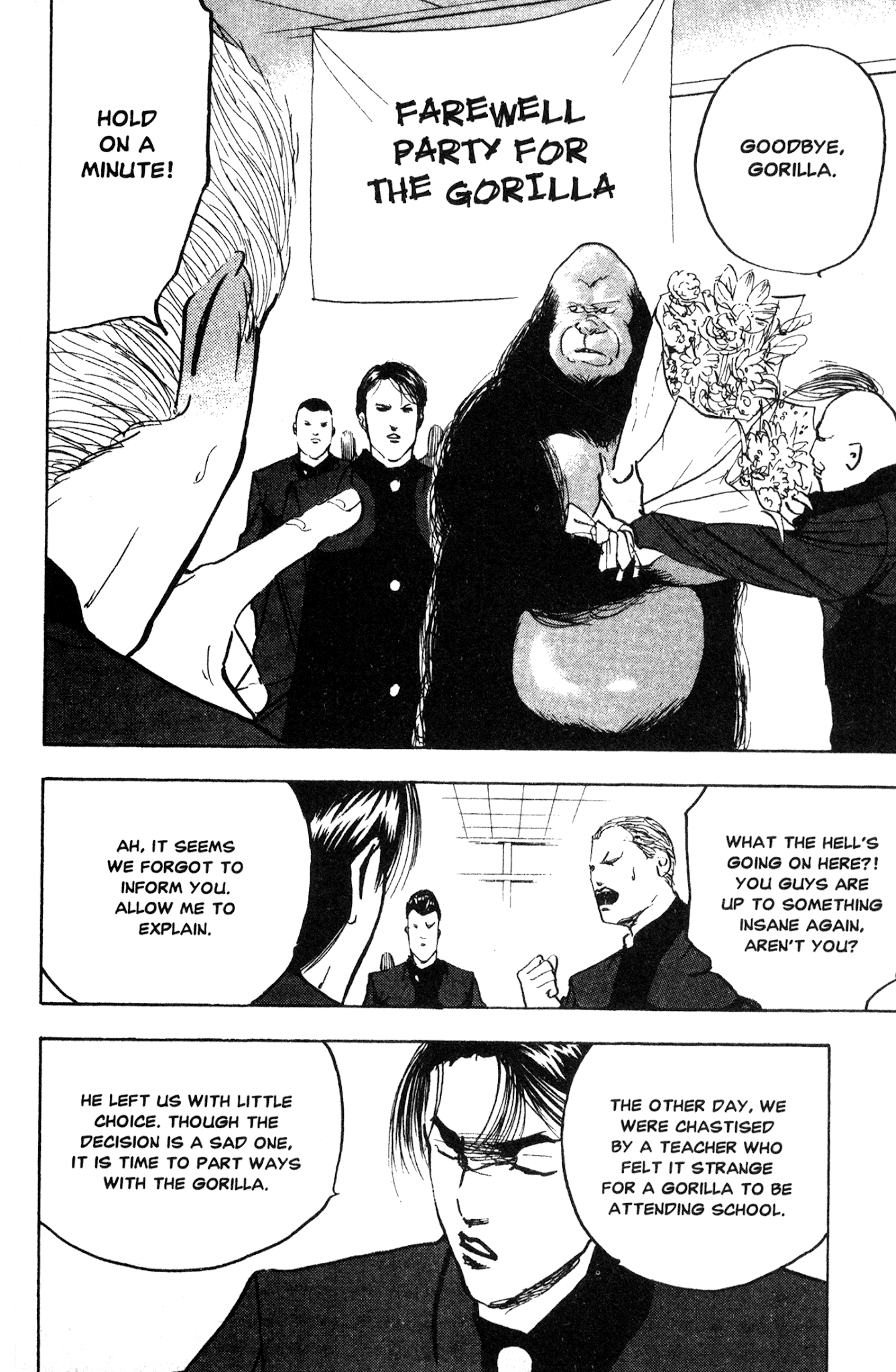 Sakigake!! Cromartie Koukou Chapter 222 page 2 - Chapter 222: Goodbye