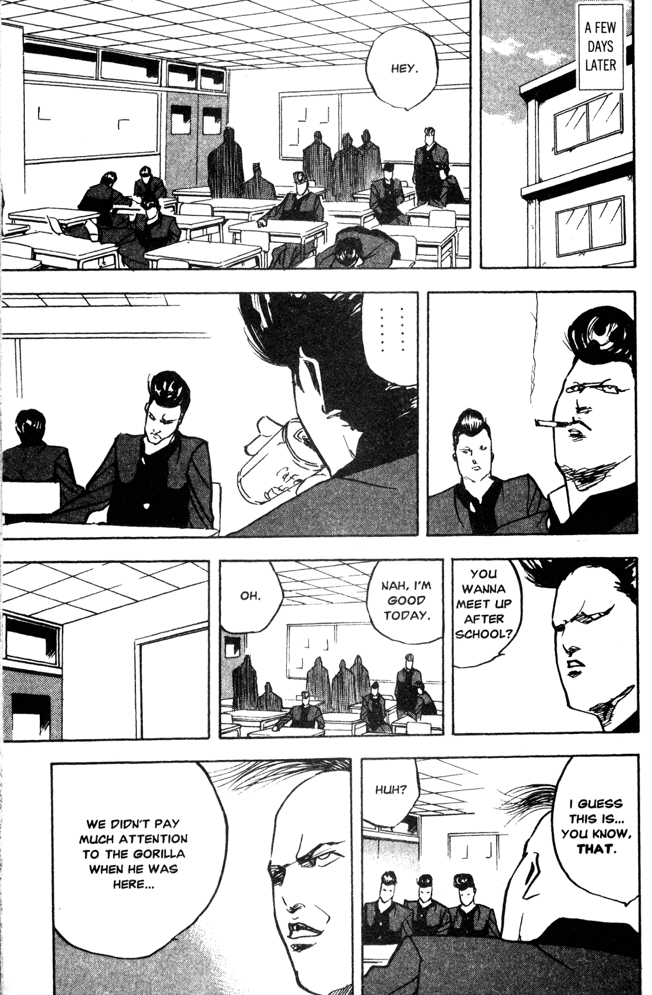 Sakigake!! Cromartie Koukou Chapter 222 page 5 - Chapter 222: Goodbye