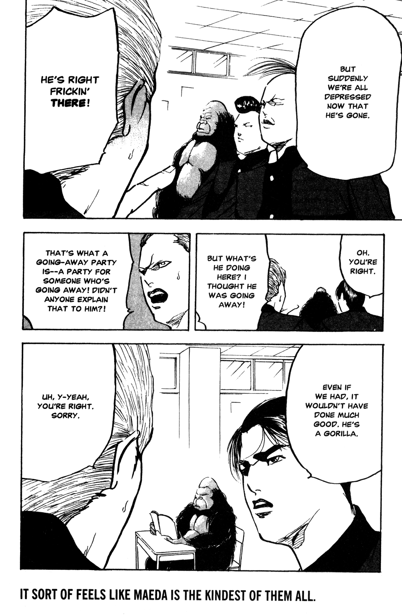 Sakigake!! Cromartie Koukou Chapter 222 page 6 - Chapter 222: Goodbye