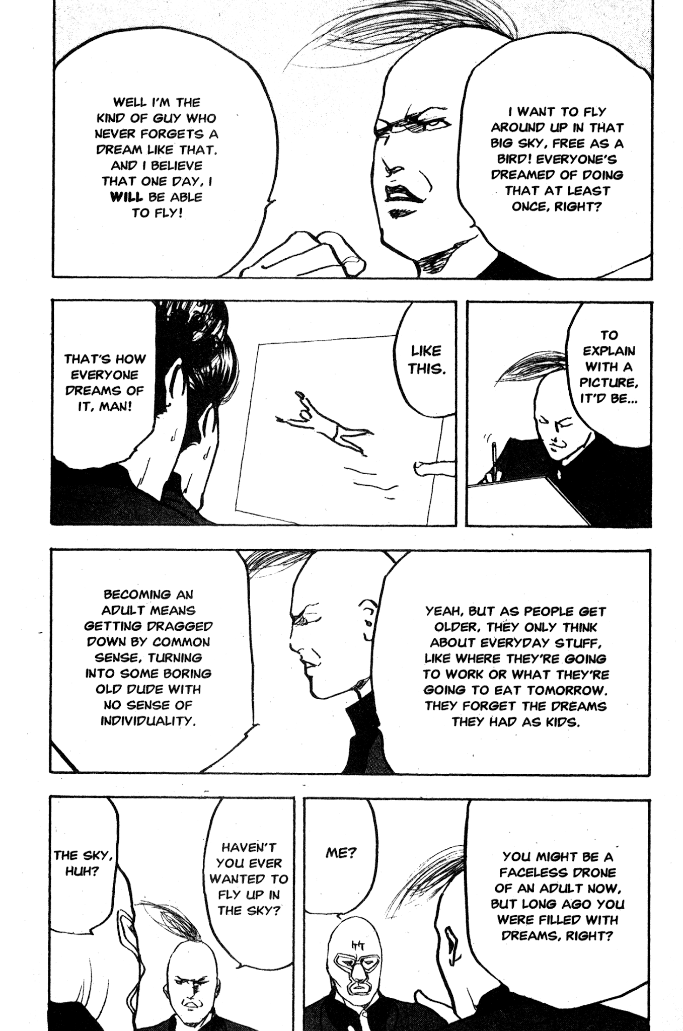 Sakigake!! Cromartie Koukou Chapter 230 page 2 - Chapter 230: Hayashida In The Sky With Diamonds