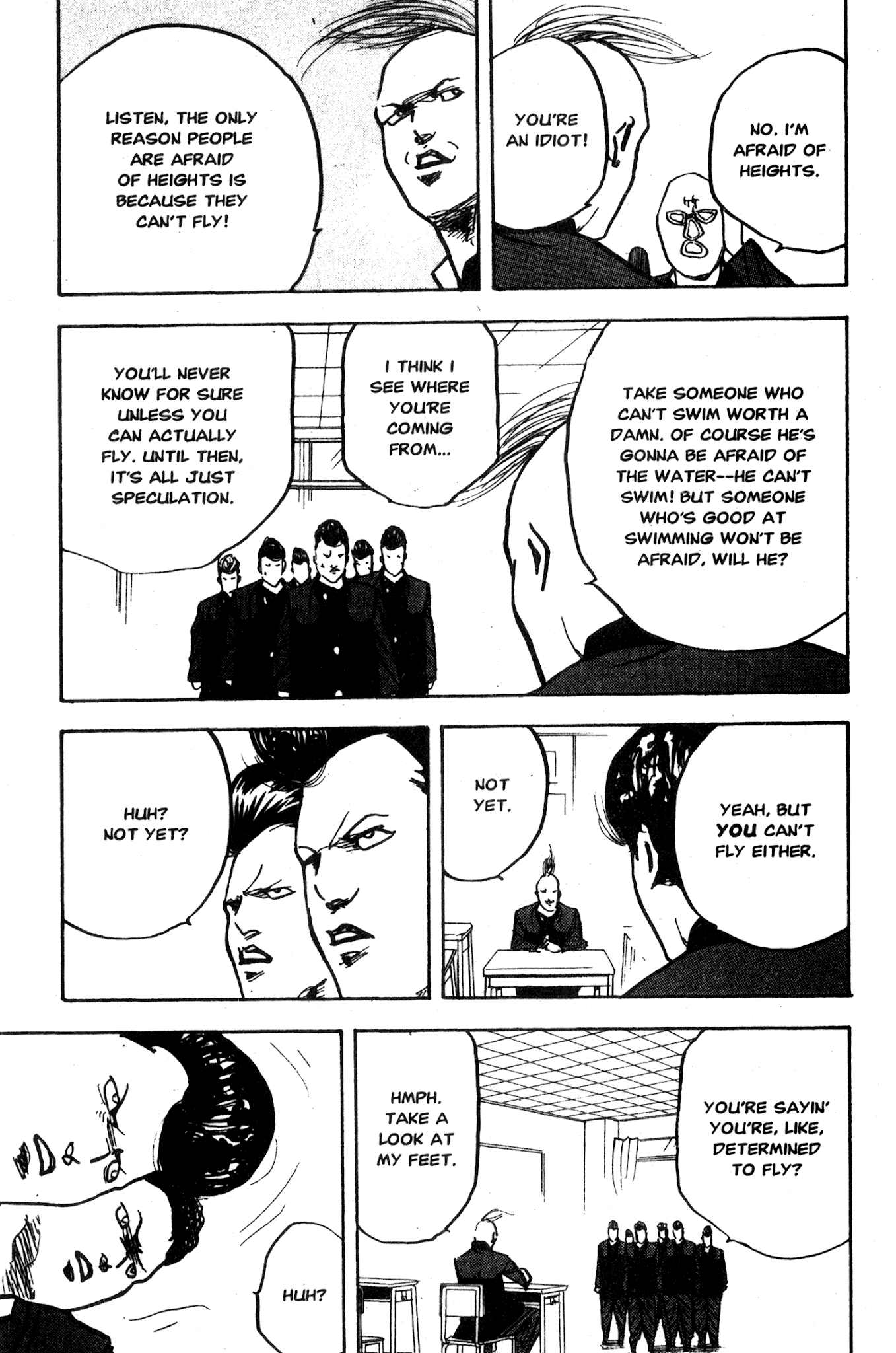 Sakigake!! Cromartie Koukou Chapter 230 page 3 - Chapter 230: Hayashida In The Sky With Diamonds