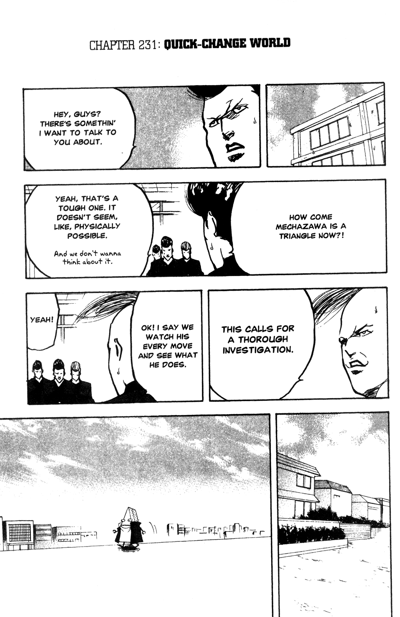 Sakigake!! Cromartie Koukou Chapter 231 page 1 - Chapter 231: Quick-Change World