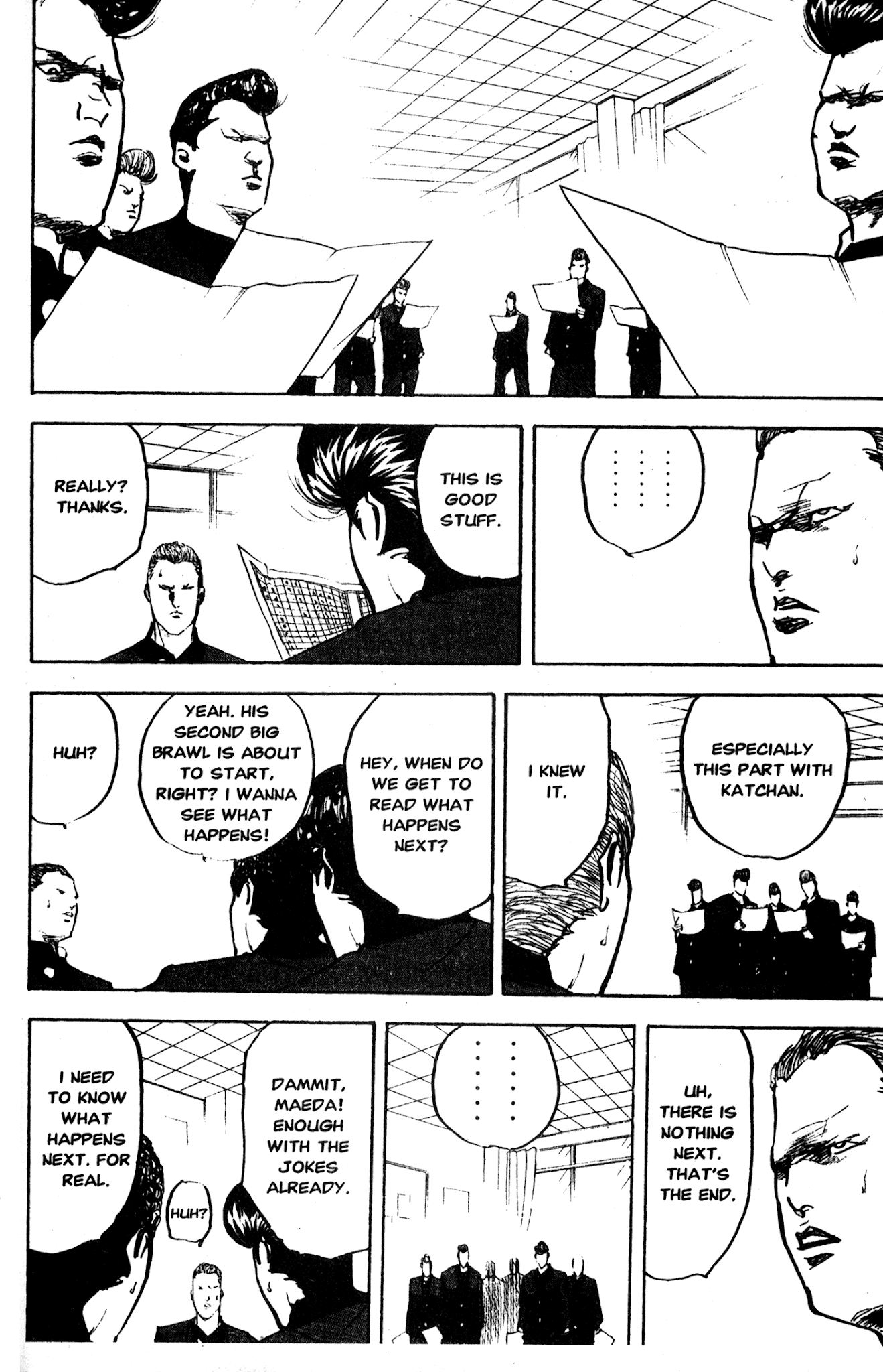 Sakigake!! Cromartie Koukou Chapter 232 page 4 - Chapter 232: Paperback Writer