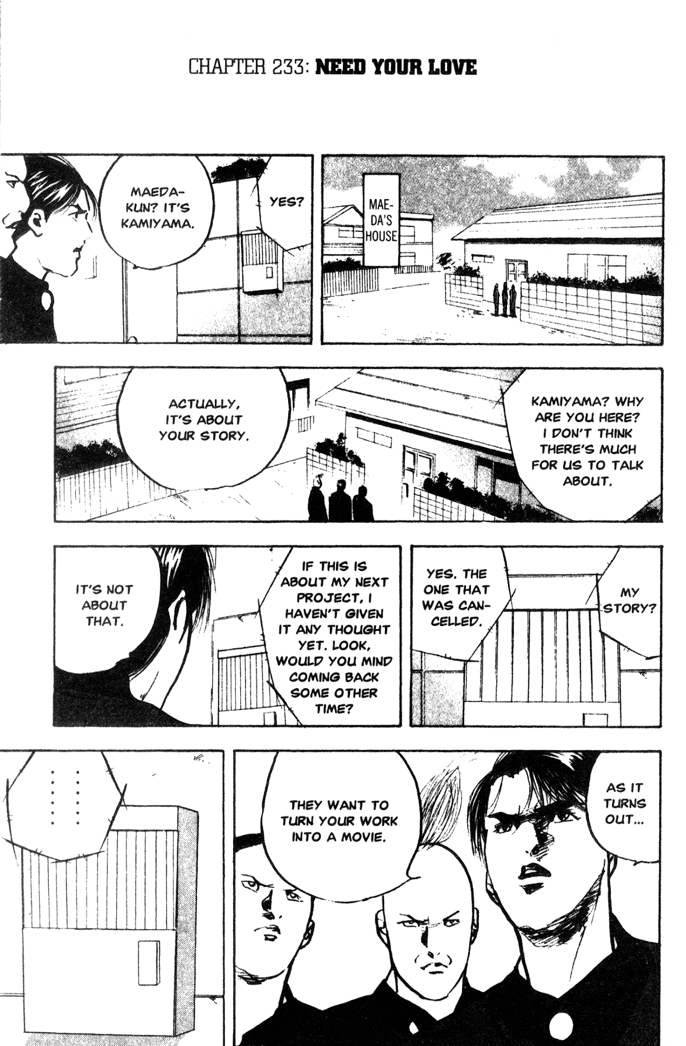 Sakigake!! Cromartie Koukou Chapter 233 page 1 - Chapter 233: Need Your Love