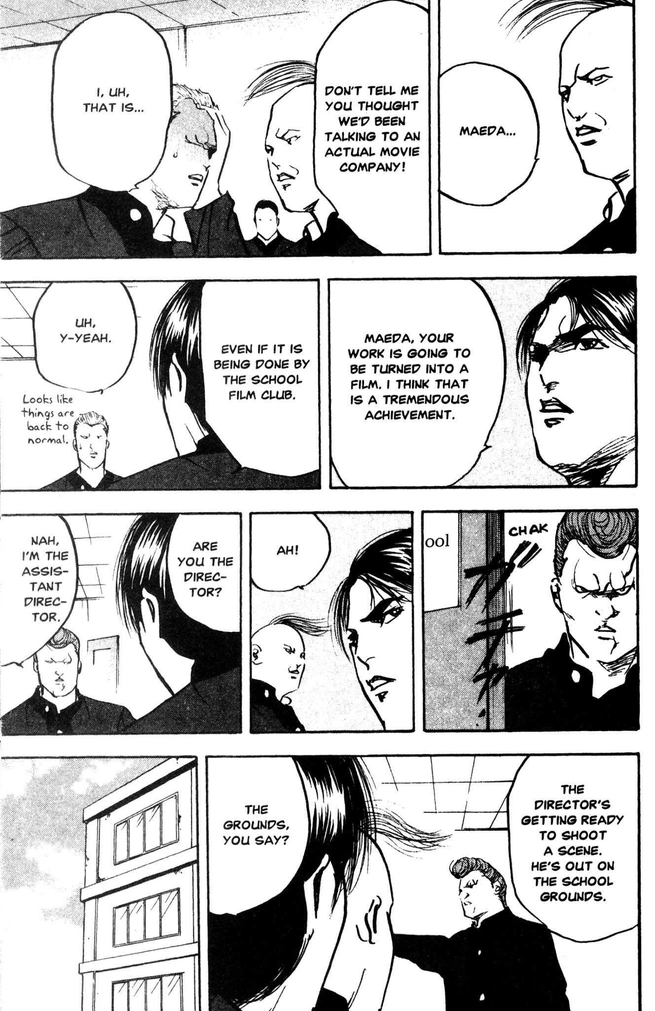 Sakigake!! Cromartie Koukou Chapter 233 page 7 - Chapter 233: Need Your Love